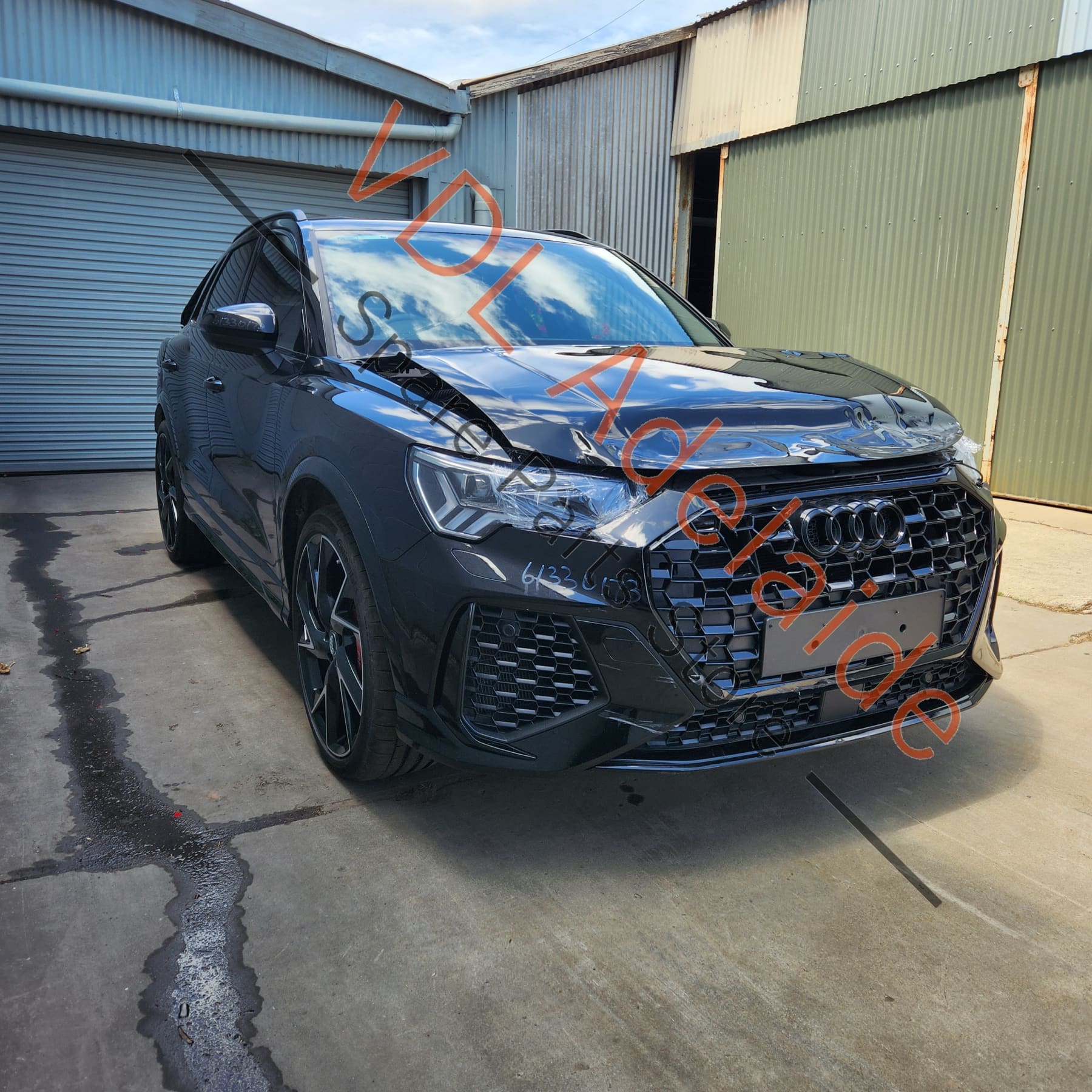 Audi Q3 RSQ3 Rear Right Door Shell Panel 83A833052C 0E0E Mythosschwarz Metallic Tinted Glass 83A845206A - Image 3