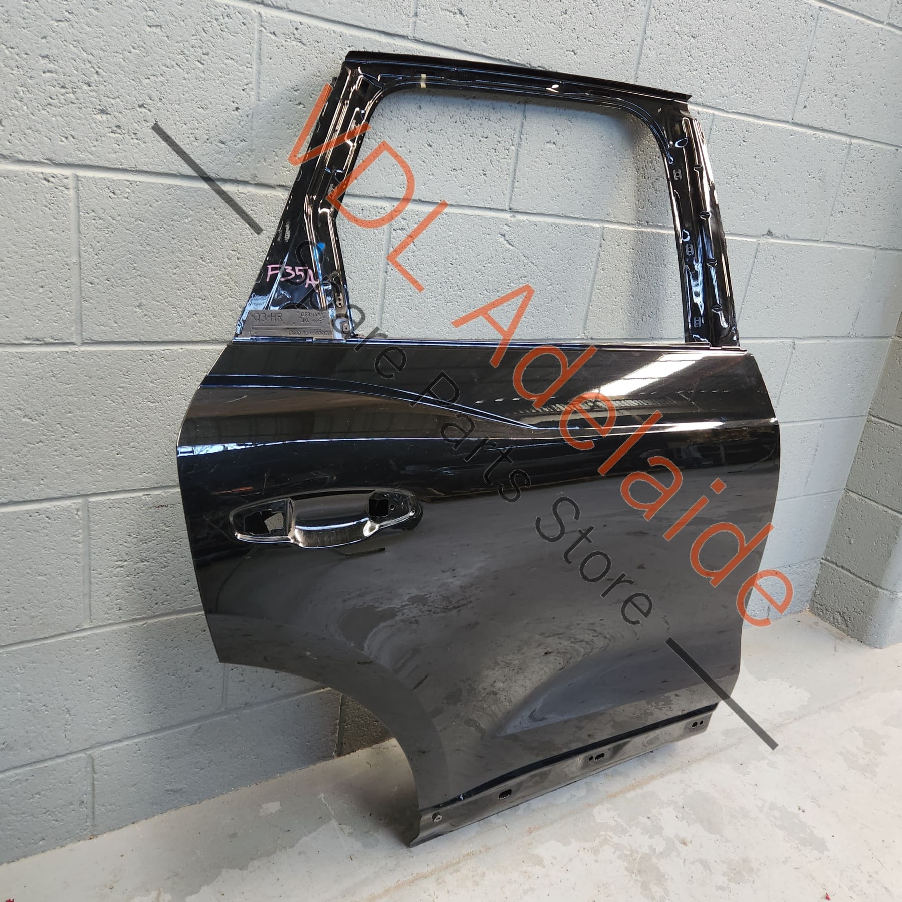 Audi Q3 RSQ3 Rear Right Door Shell Panel 83A833052C 0E0E Mythosschwarz Metallic Tinted Glass 83A845206A - Image 8