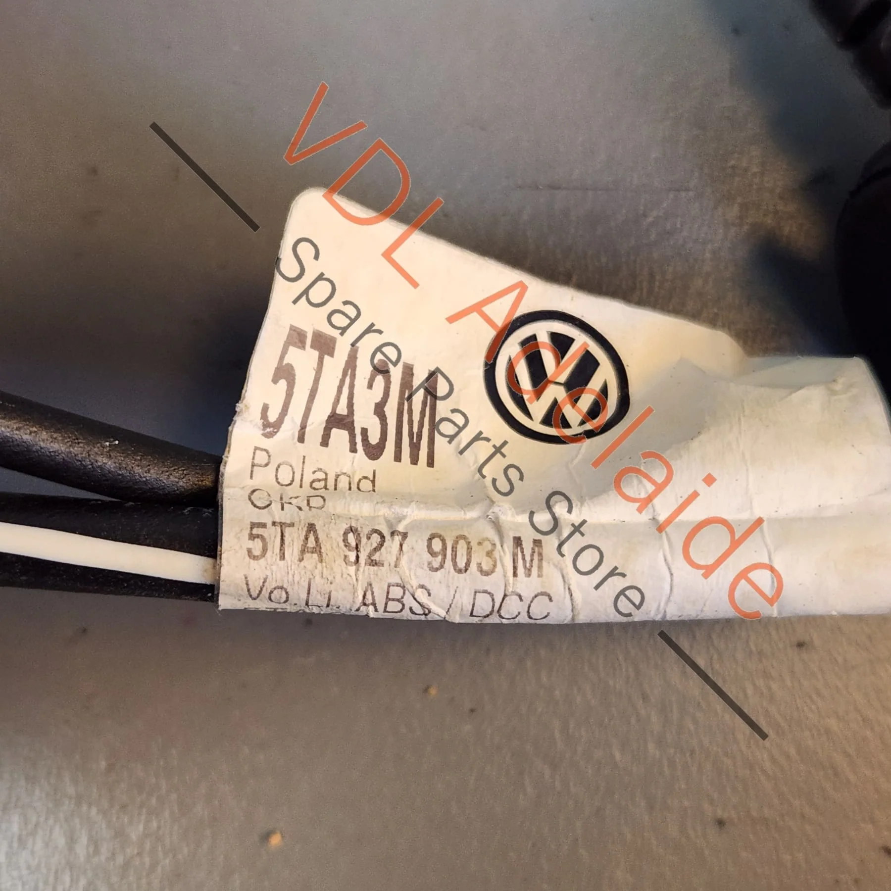 VW Audi Q3 Tiguan A3 Skoda Front Left Wheel Wiring Harness Cable Section 5TA927903G 5TA927903M - Image 6