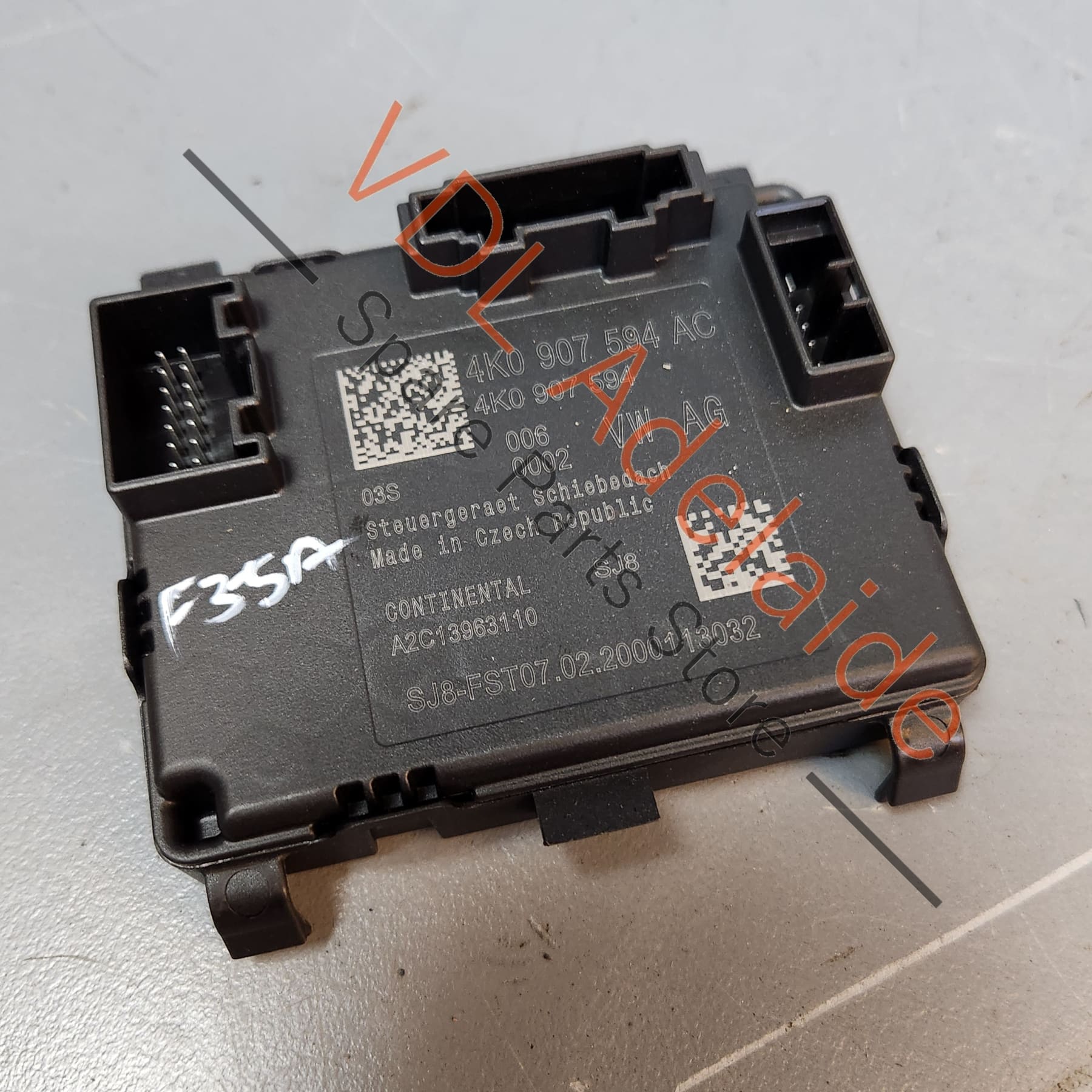 Audi Panoramic Sunroof Control Module 4K0907594AC