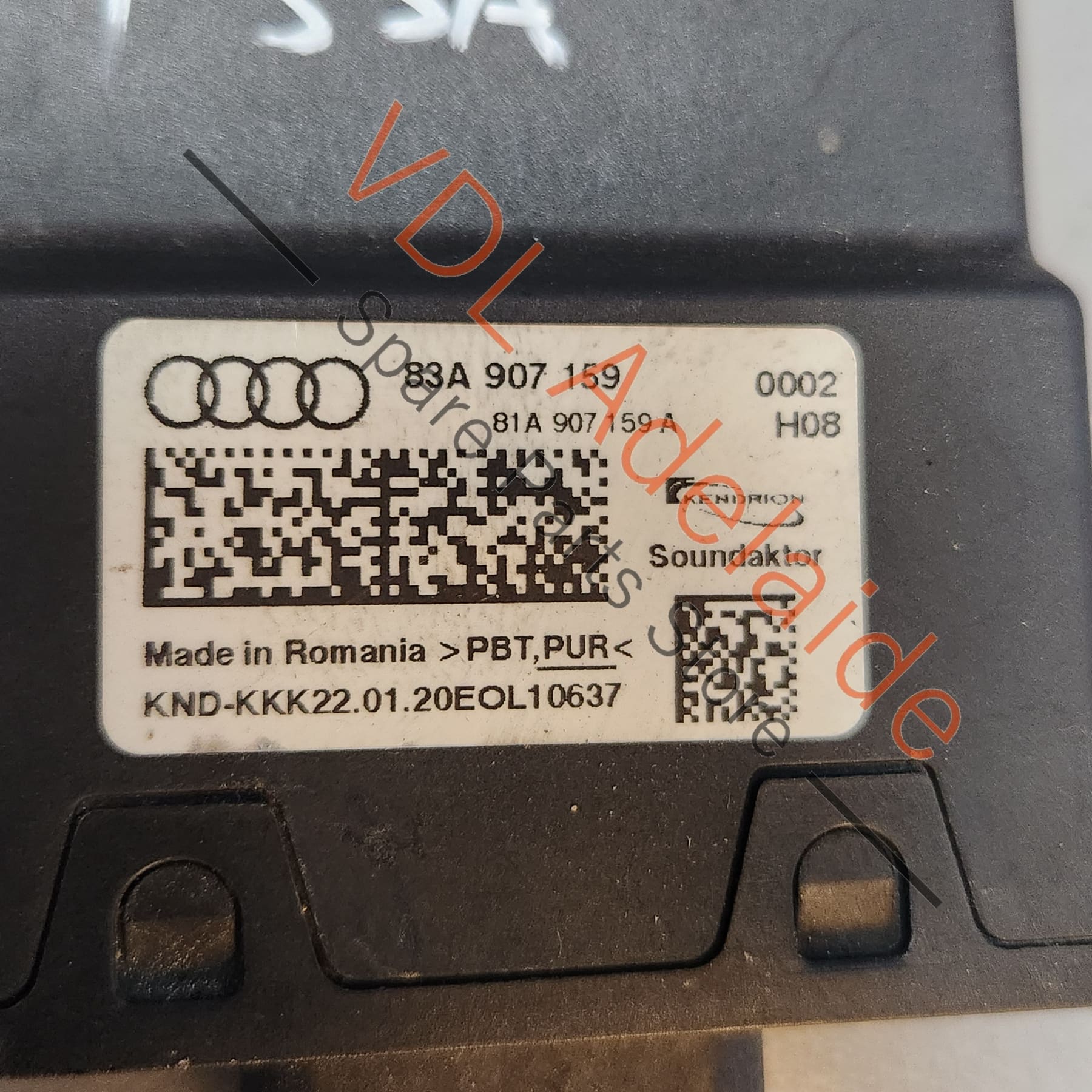 Audi RSQ3 Engine Sound Generator Control Module 83A907159 81A907159A - Image 5