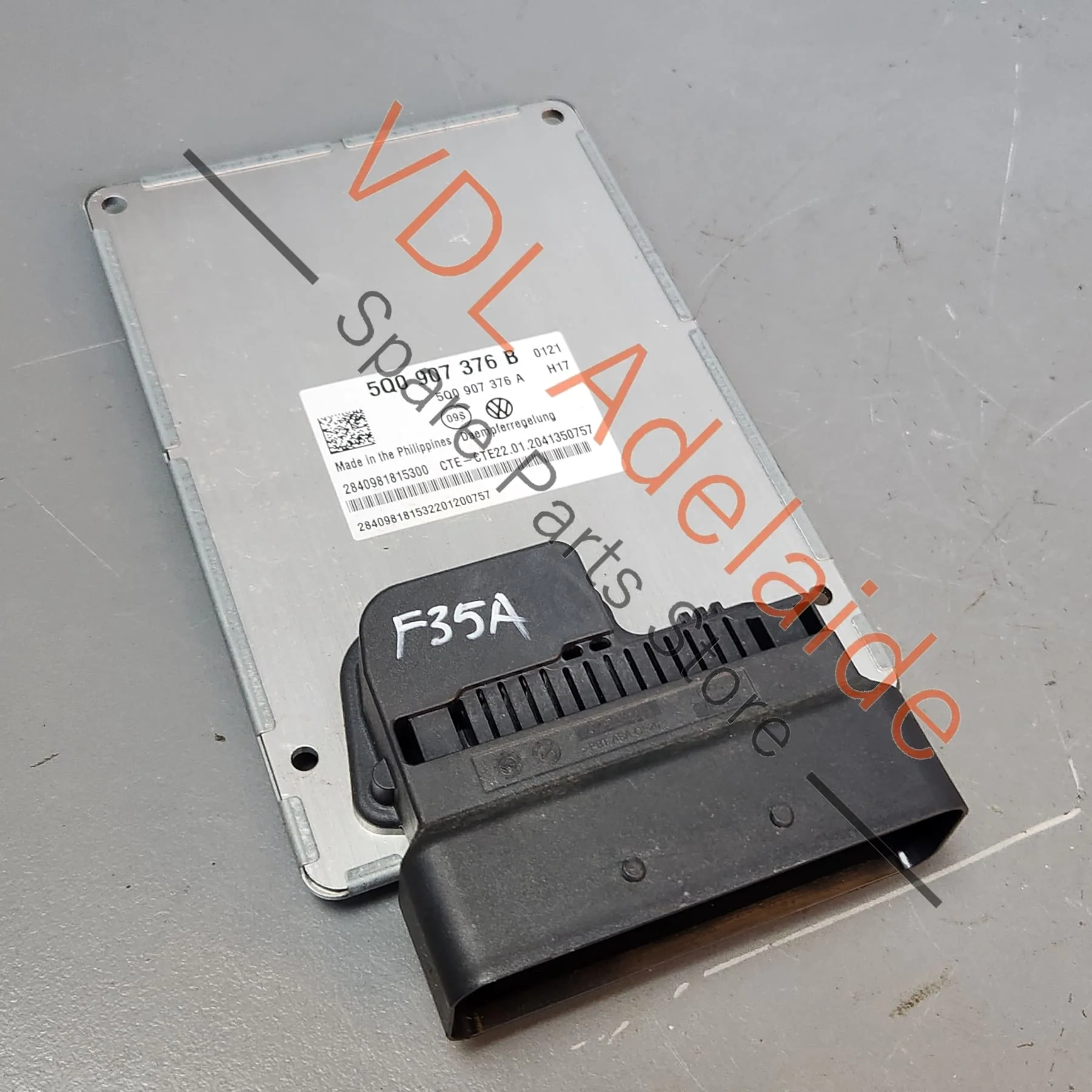 Audi RSQ3 Electric Active Dampening Suspension Control Module 5Q0907376B