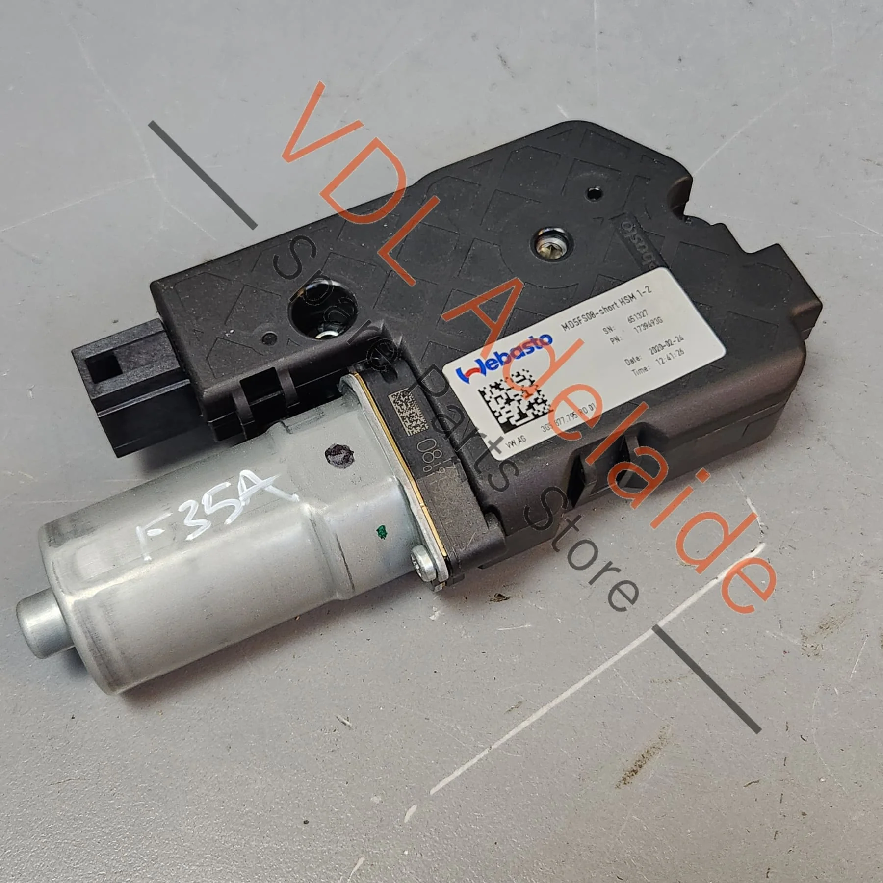 Audi Panoramic Glass Sliding Sunroof Roof Drive Motor 3G5877795