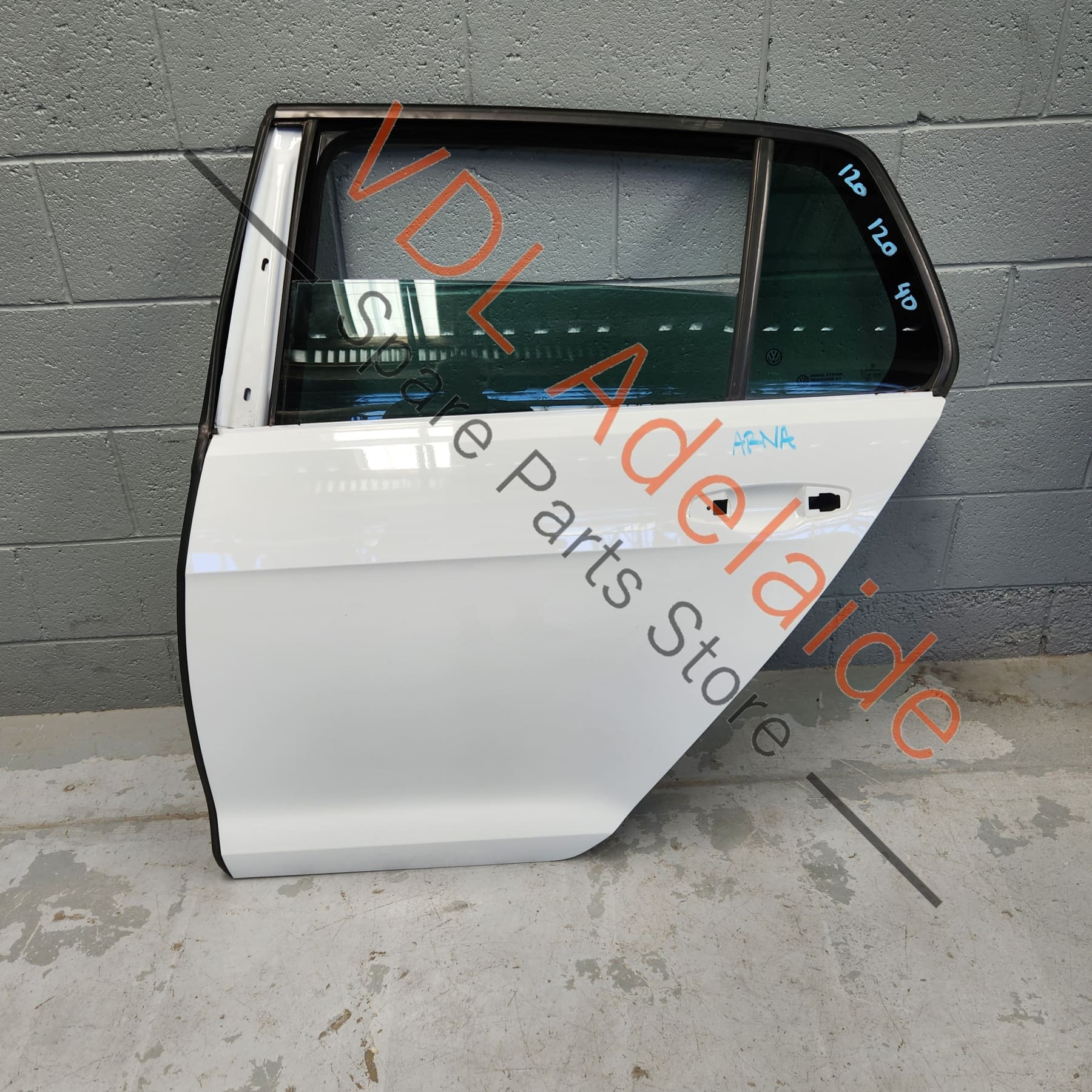 VW Golf MK7 Rear Left Door Shell Panel 5G4833055AC Pure White 0Q C9A