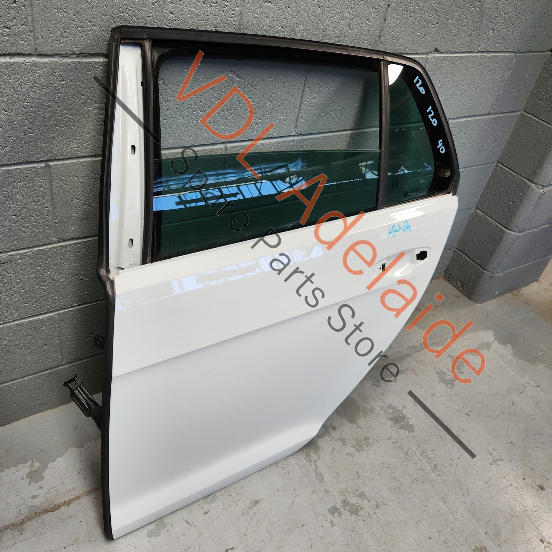 VW Golf MK7 Rear Left Door Shell Panel 5G4833055AC Pure White 0Q C9A - Image 5