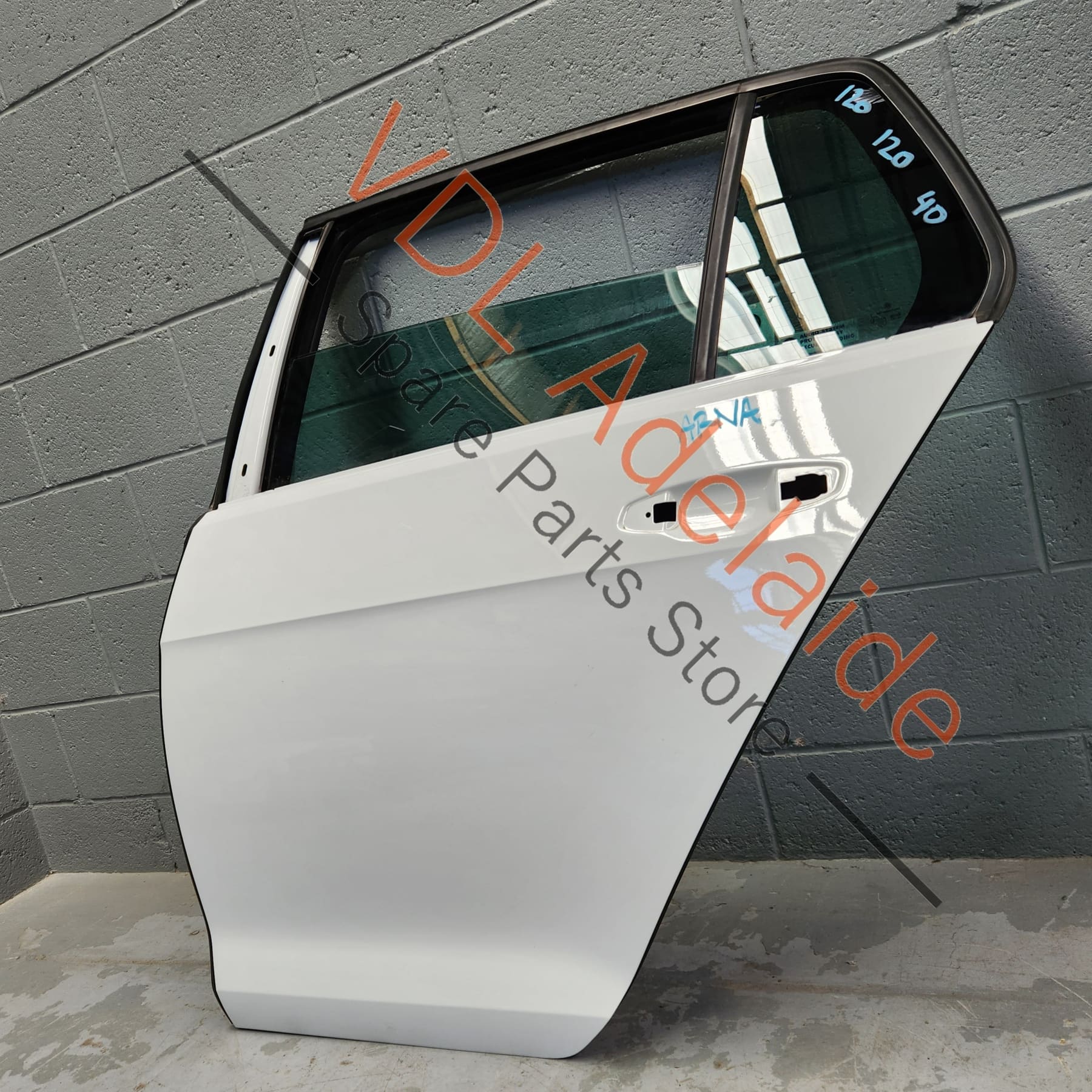 VW Golf MK7 Rear Left Door Shell Panel 5G4833055AC Pure White 0Q C9A - Image 6