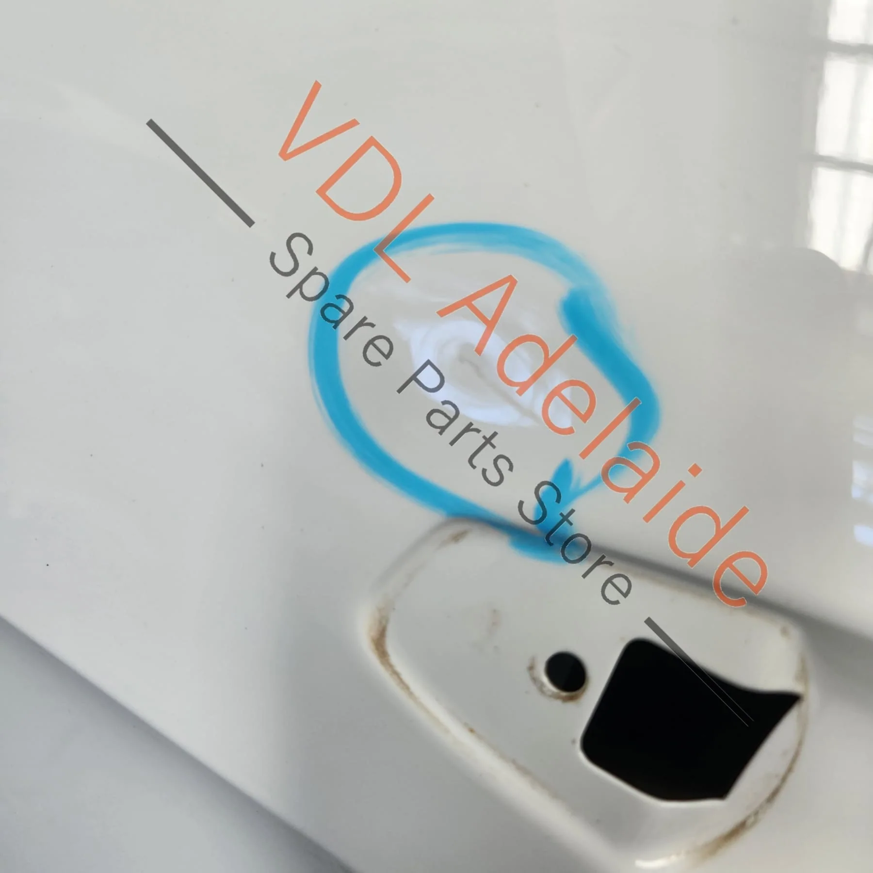 VW Golf MK7 Front Left Door Shell Panel 5G4831055AS Pure White 0Q C9A - Image 5