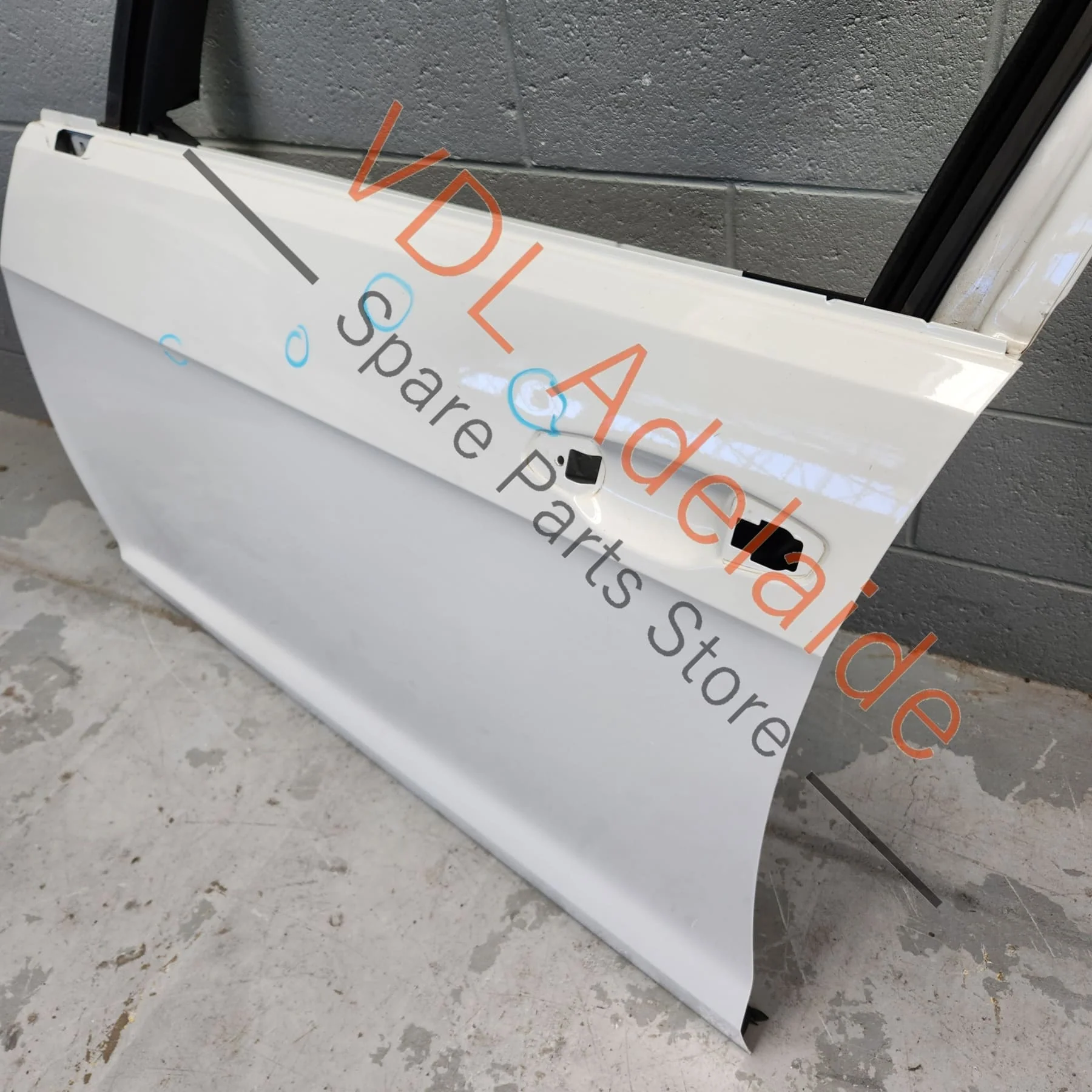 VW Golf MK7 Front Left Door Shell Panel 5G4831055AS Pure White 0Q C9A - Image 7