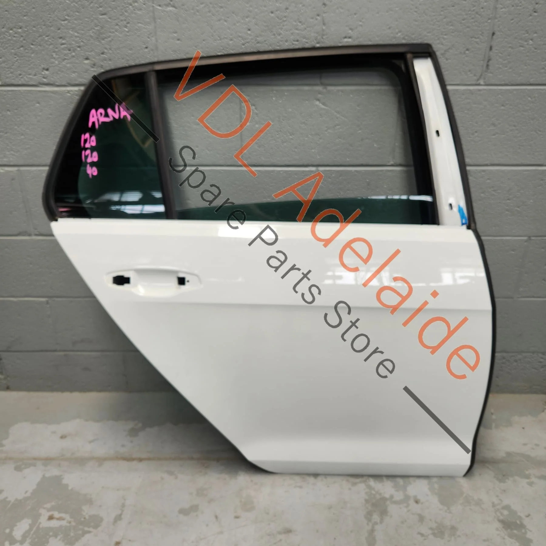 VW Golf MK7 Rear Right Door Shell Panel 5G4833056AC Pure White 0Q C9A