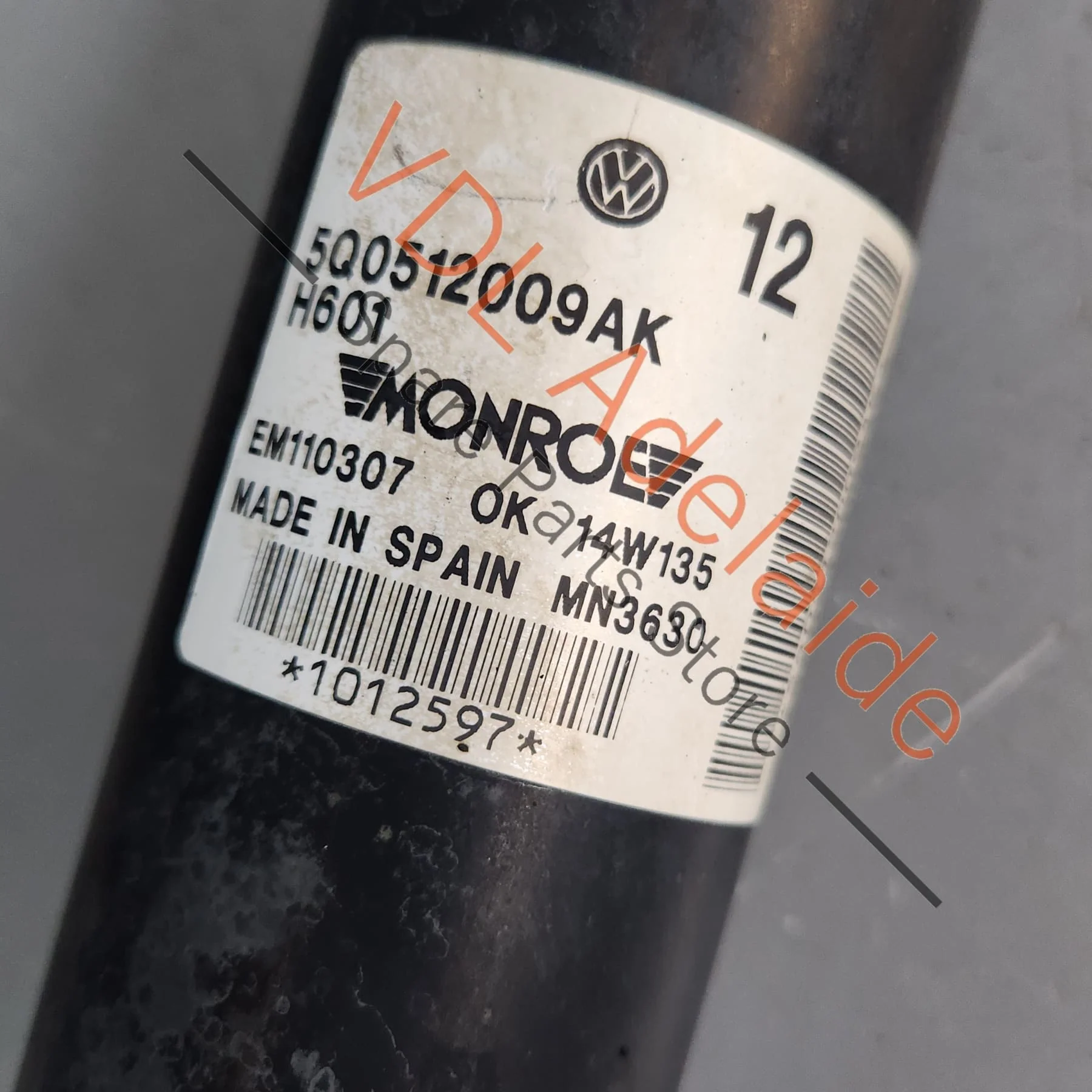 VW Golf GTi Rear Active Sports Electronic Shock Absorber 5Q0513045AK 5Q0512009AK - Image 6