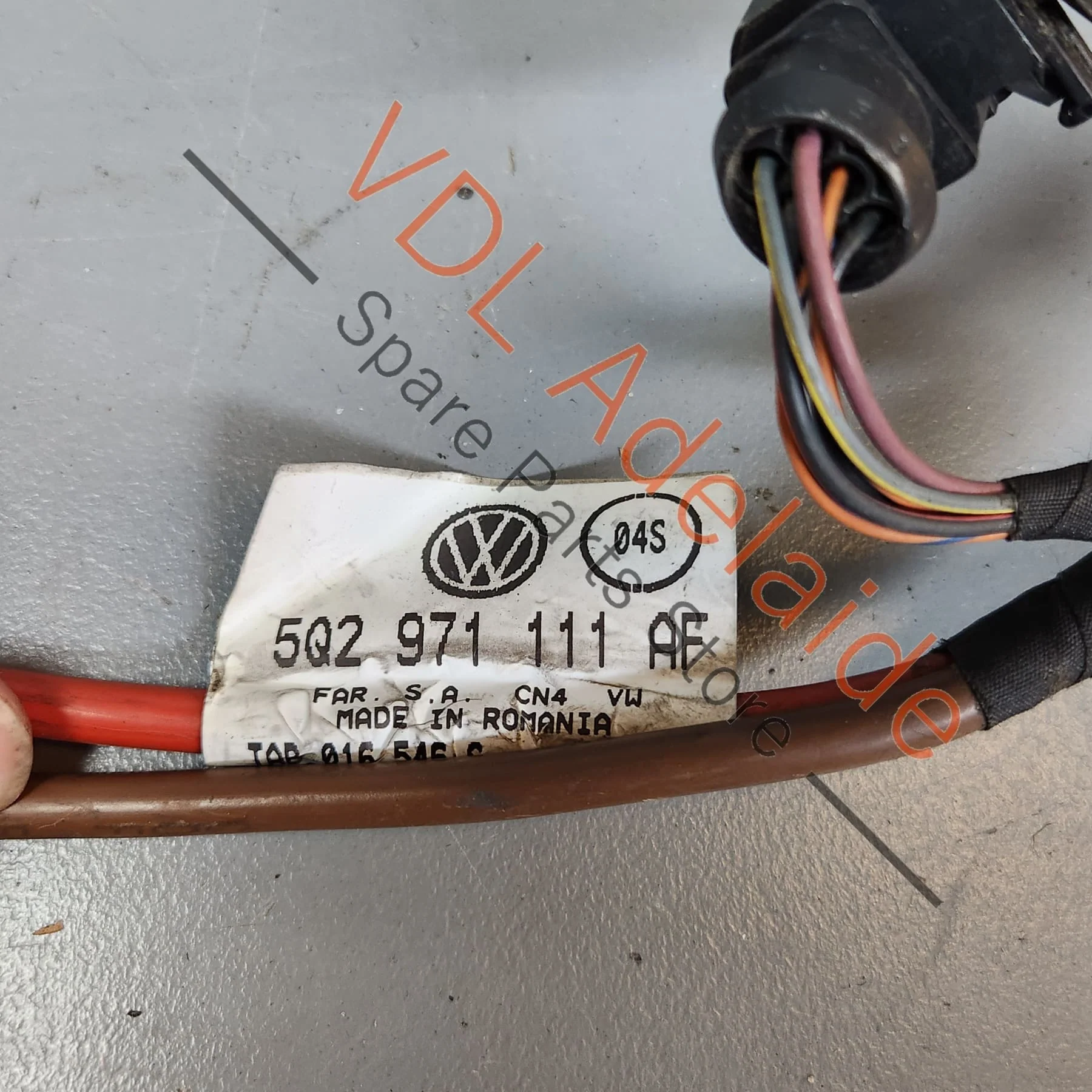 VW Golf GTi Mk7 Wiring Harness for Electro-mechanical Power Steering RHD 5Q2971111AF - Image 2