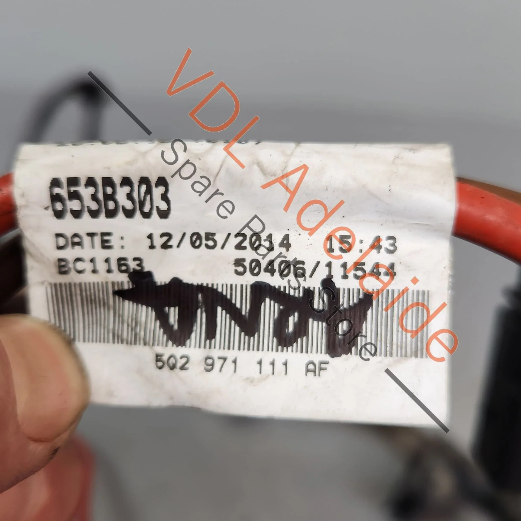 VW Golf GTi Mk7 Wiring Harness for Electro-mechanical Power Steering RHD 5Q2971111AF - Image 5
