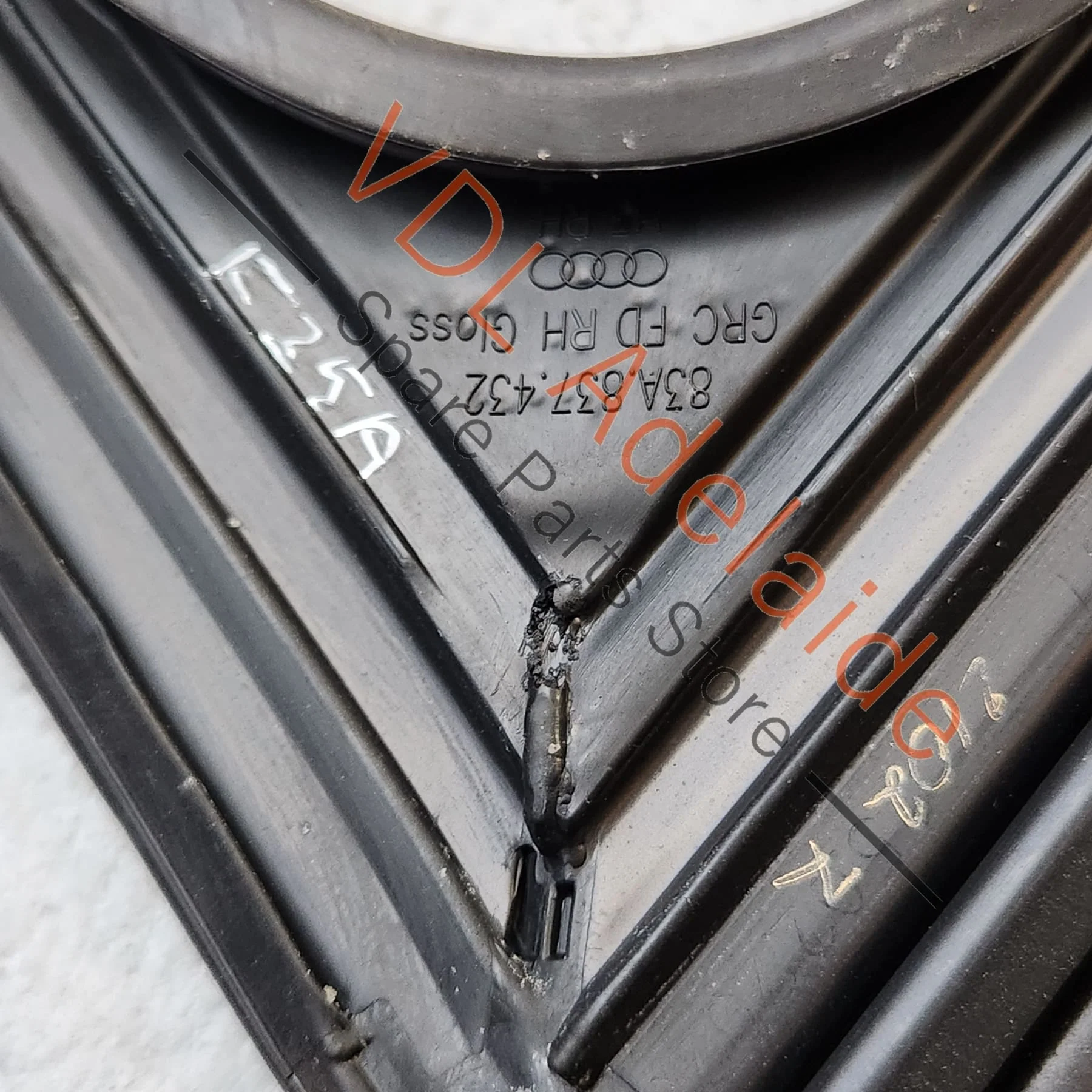 Audi Q3 RSQ3 F3 Front Right Door Window Seal Rubber 83A837432 - Image 5