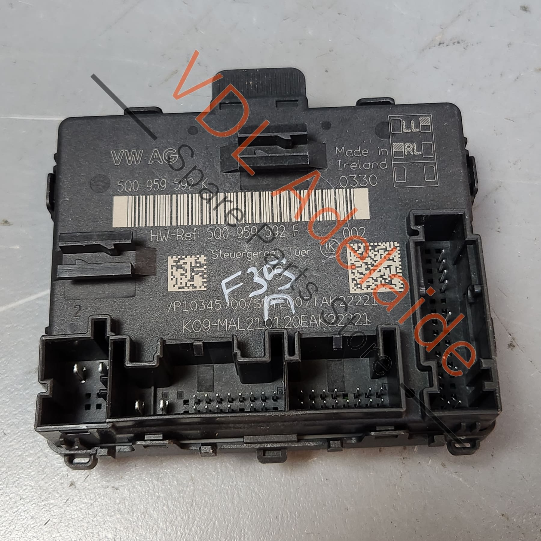 Audi Q3 RSQ3 F3 Front Passengers Door Control Unit Module 5Q0959592F