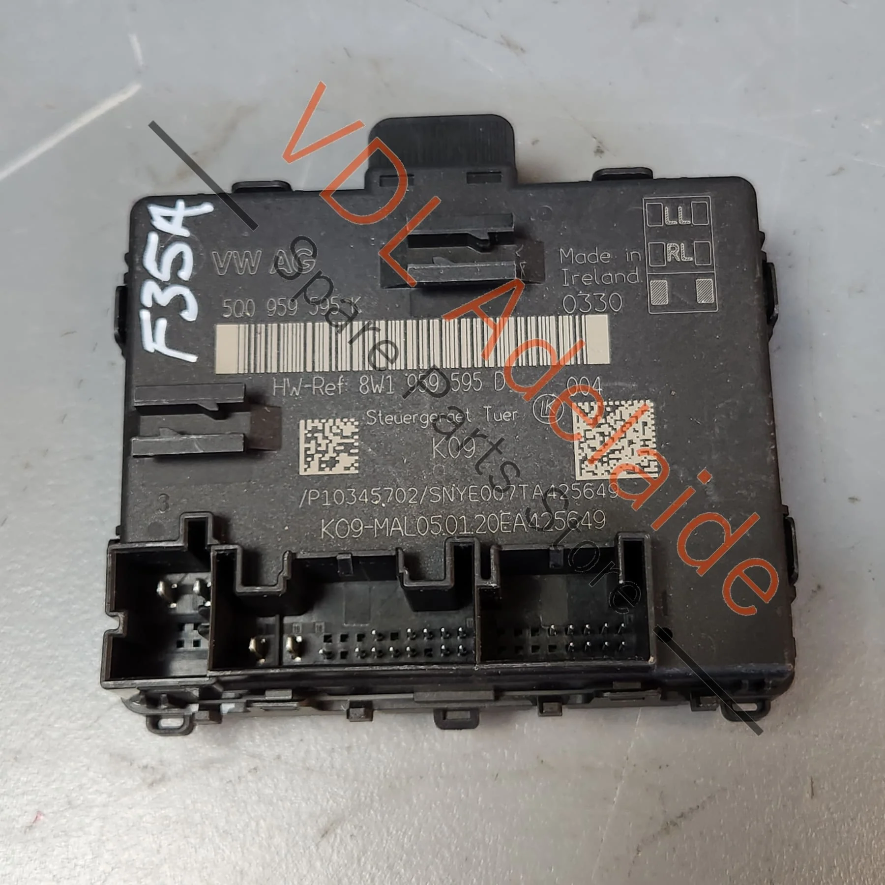 Audi Q3 RSQ3 F3 Rear Passenger Door Control Unit Module 8W1959595D