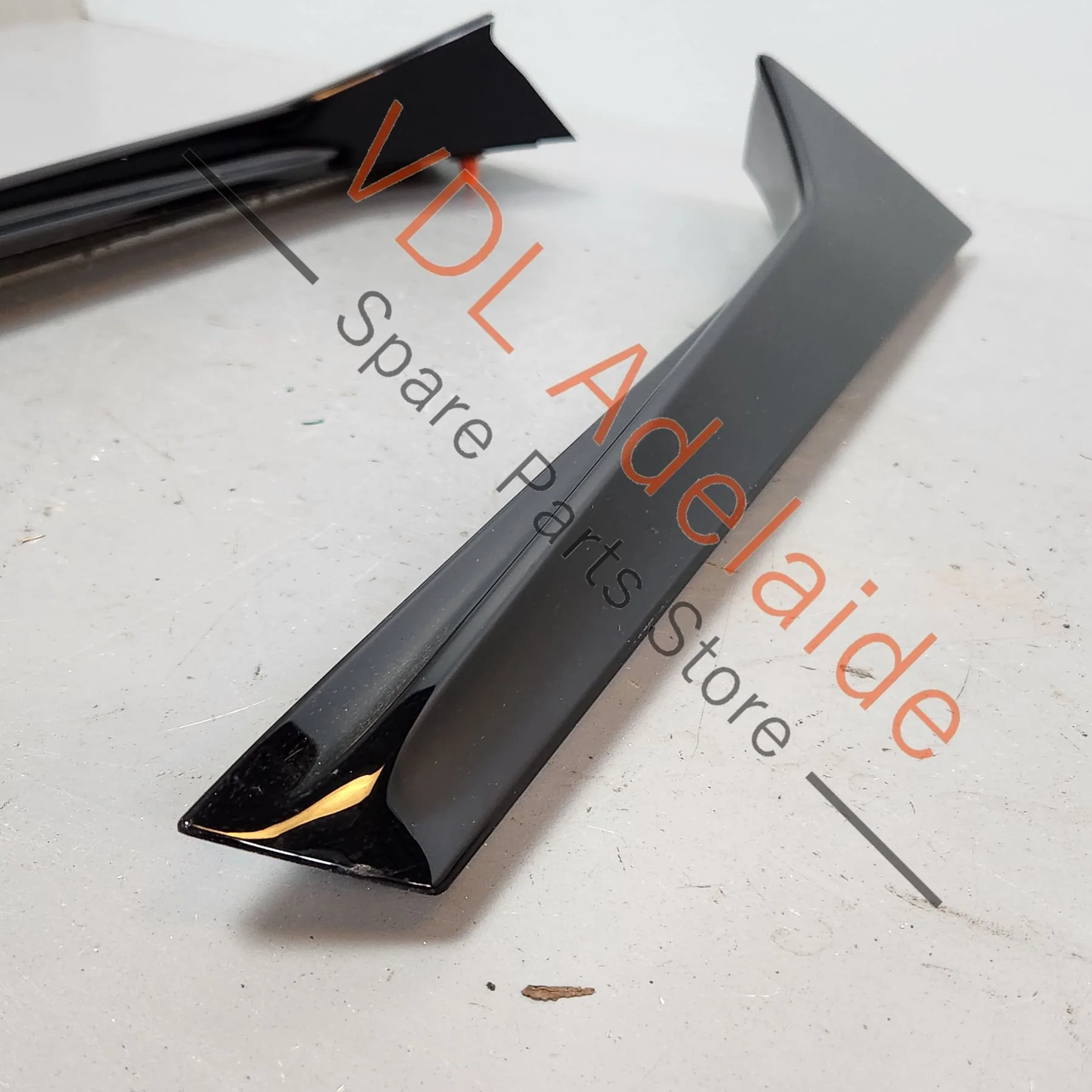 Audi Q3 RSQ3 F3 Rear Boot Hatch Window Spoiler Trim Molding Set Pair Gloss Black 83A854871 83A854872 - Image 8
