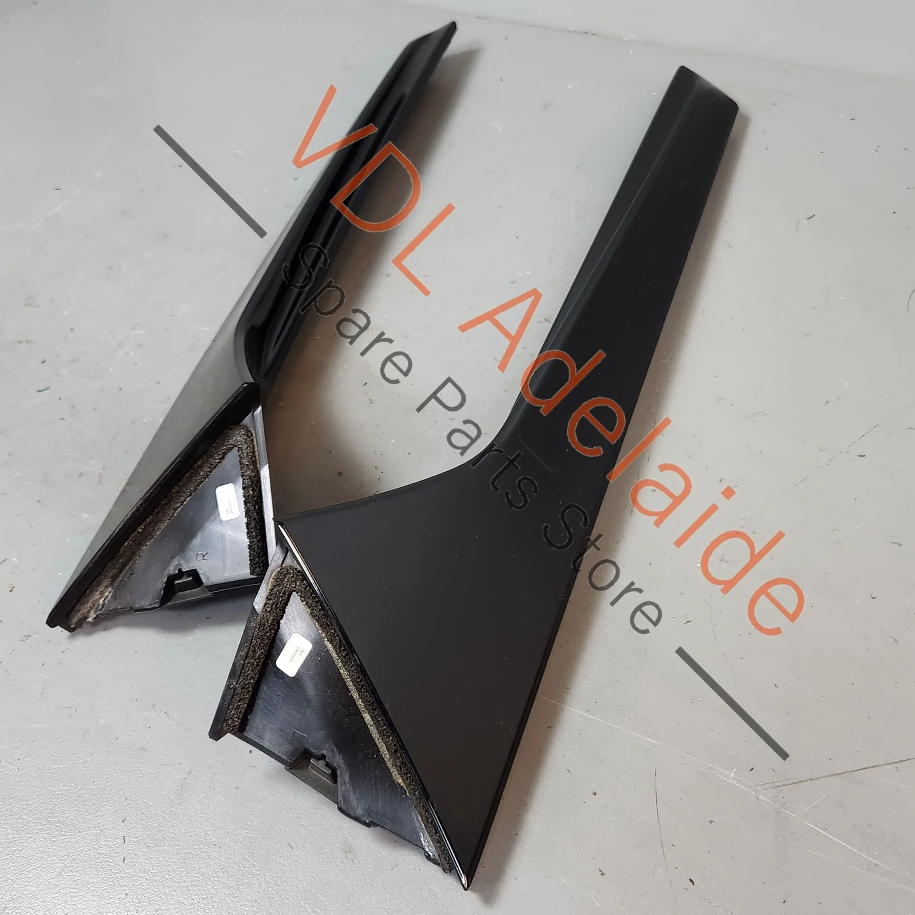 Audi Q3 RSQ3 F3 Rear Boot Hatch Window Spoiler Trim Molding Set Pair Gloss Black 83A854871 83A854872 - Image 9
