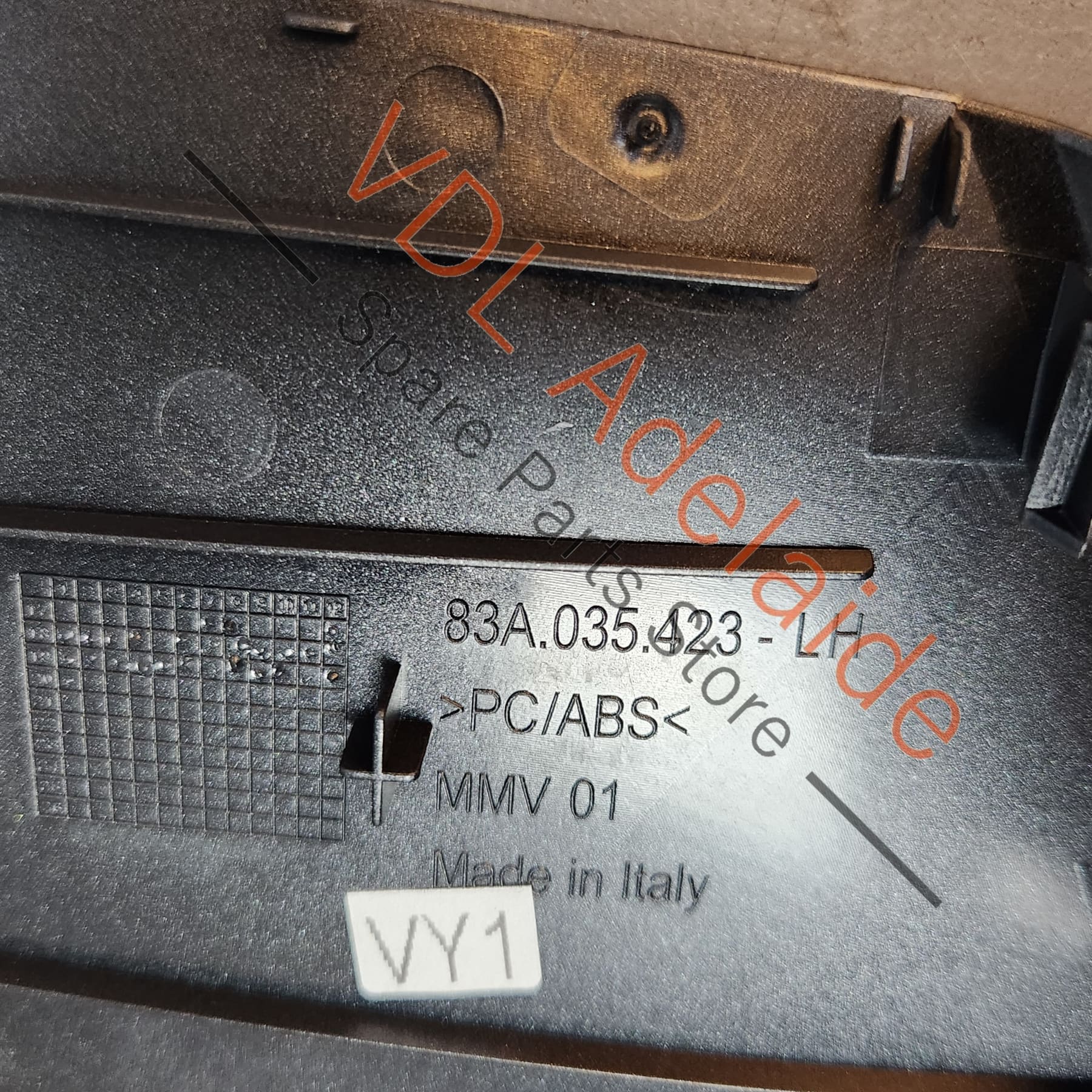Audi Q3 RSQ3 F3 Door Speaker Trim Cover Left Side 83A035423A VY1 Slate Grey - Image 7