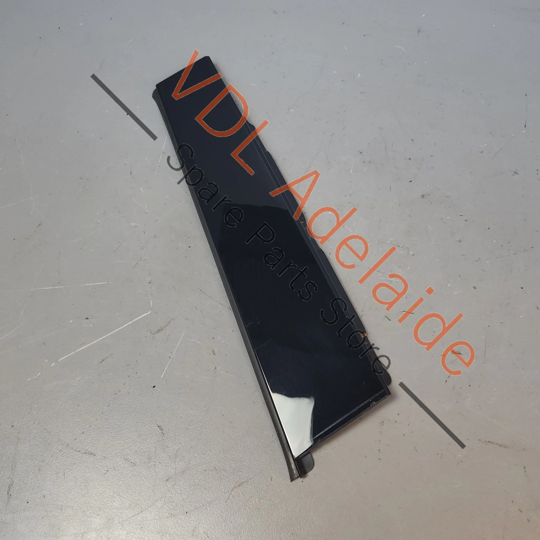 Audi RSQ3 Q3 F3 Rear Left Door Exterior B Pillar Trim Molding Gloss Black 83A839901A