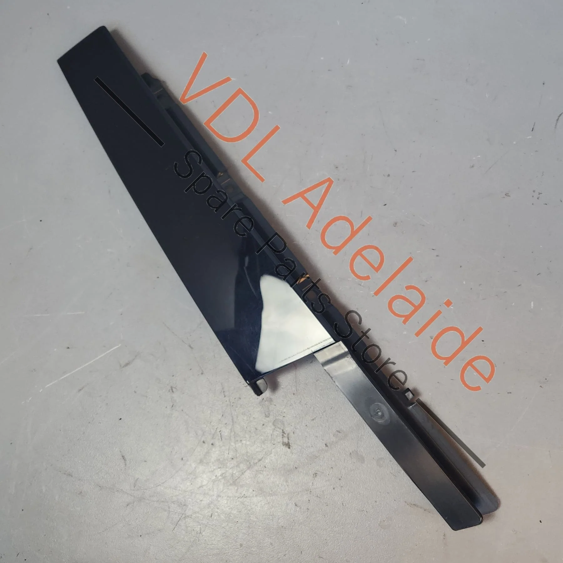 Audi RSQ3 Q3 F3 Front Right Door Exterior B Pillar Trim Molding Gloss Black 83A837902A - Image 5