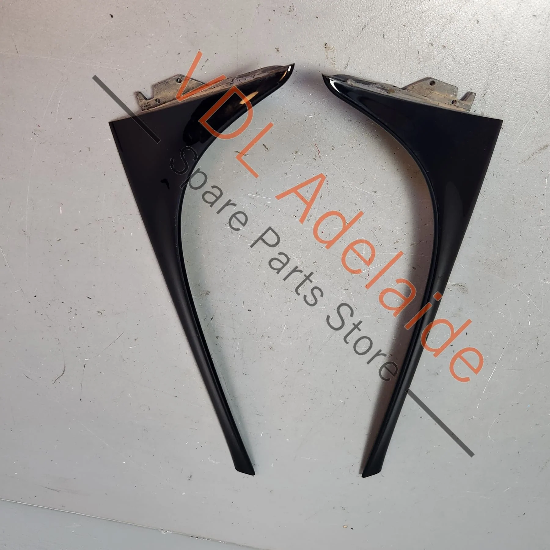 Audi RSQ3 F3 Set Pair Rear Window Hatch Boot Spoiler Wing Black Glossy 83A854871 5FQ 83A854872 5FQ