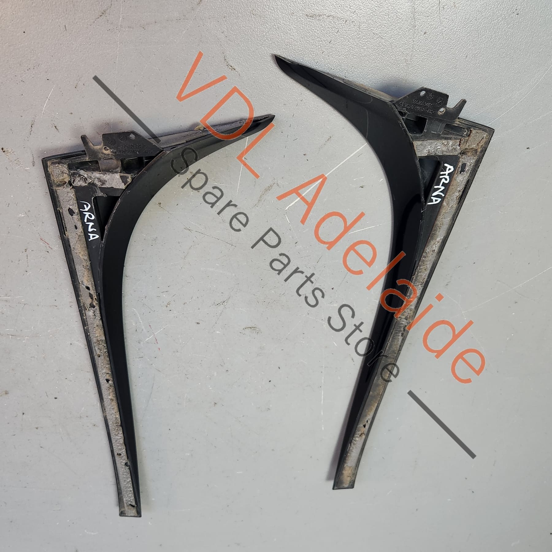 Audi RSQ3 F3 Set Pair Rear Window Hatch Boot Spoiler Wing Black Glossy 83A854871 5FQ 83A854872 5FQ - Image 6