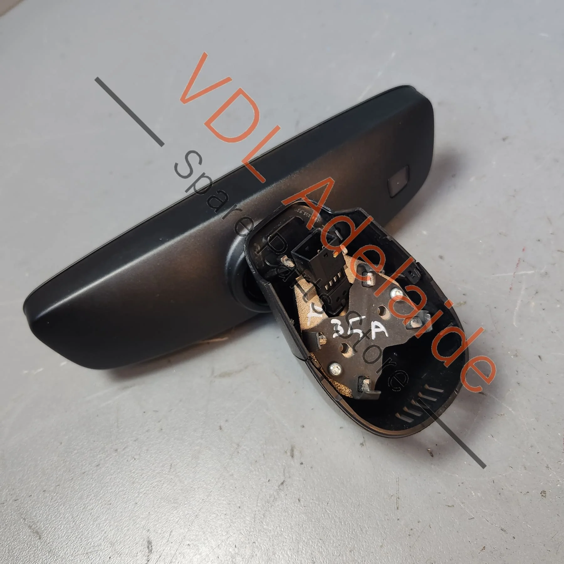 Audi RSQ3 F3 Black Interior Rear View Mirror 81A857511 9B9 - Image 2