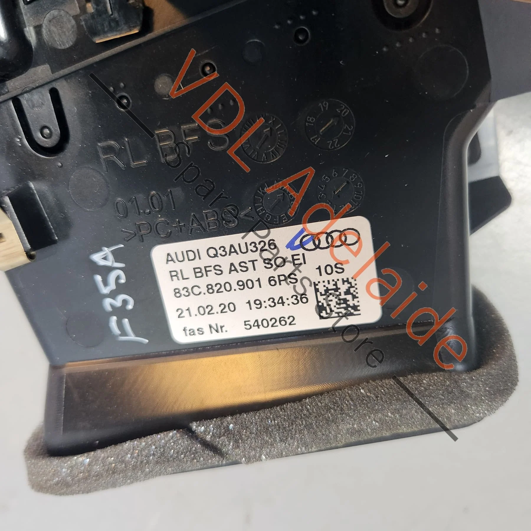 Audi Q3 RSQ3 F3 Passenger Left Side LHS Air Vent Interior 83C820901 6PS - Image 7