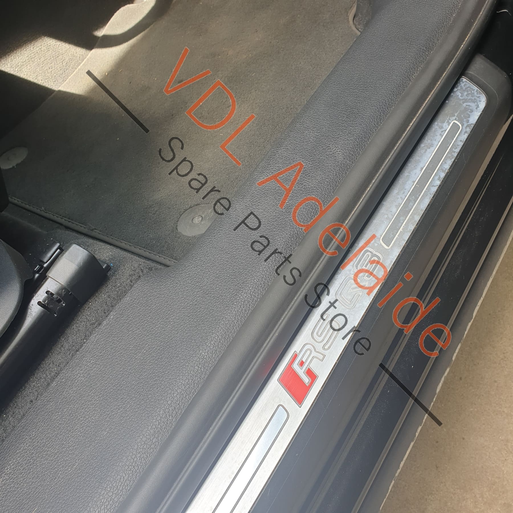 Audi RSQ3 F3 Pair of Illuminated Door Trim Scuff Plates Trim 83A947418B 83A947417B - Image 2