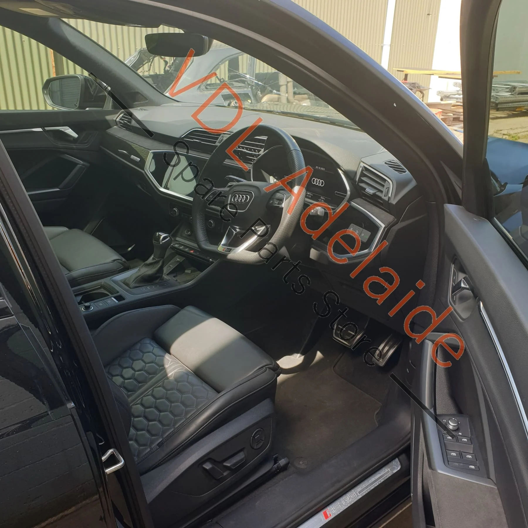 Audi RSQ3 F3 Drivers Side Alcantera Dashboard Insert Trim Suits RHD models 83C853242A 25M - Image 3