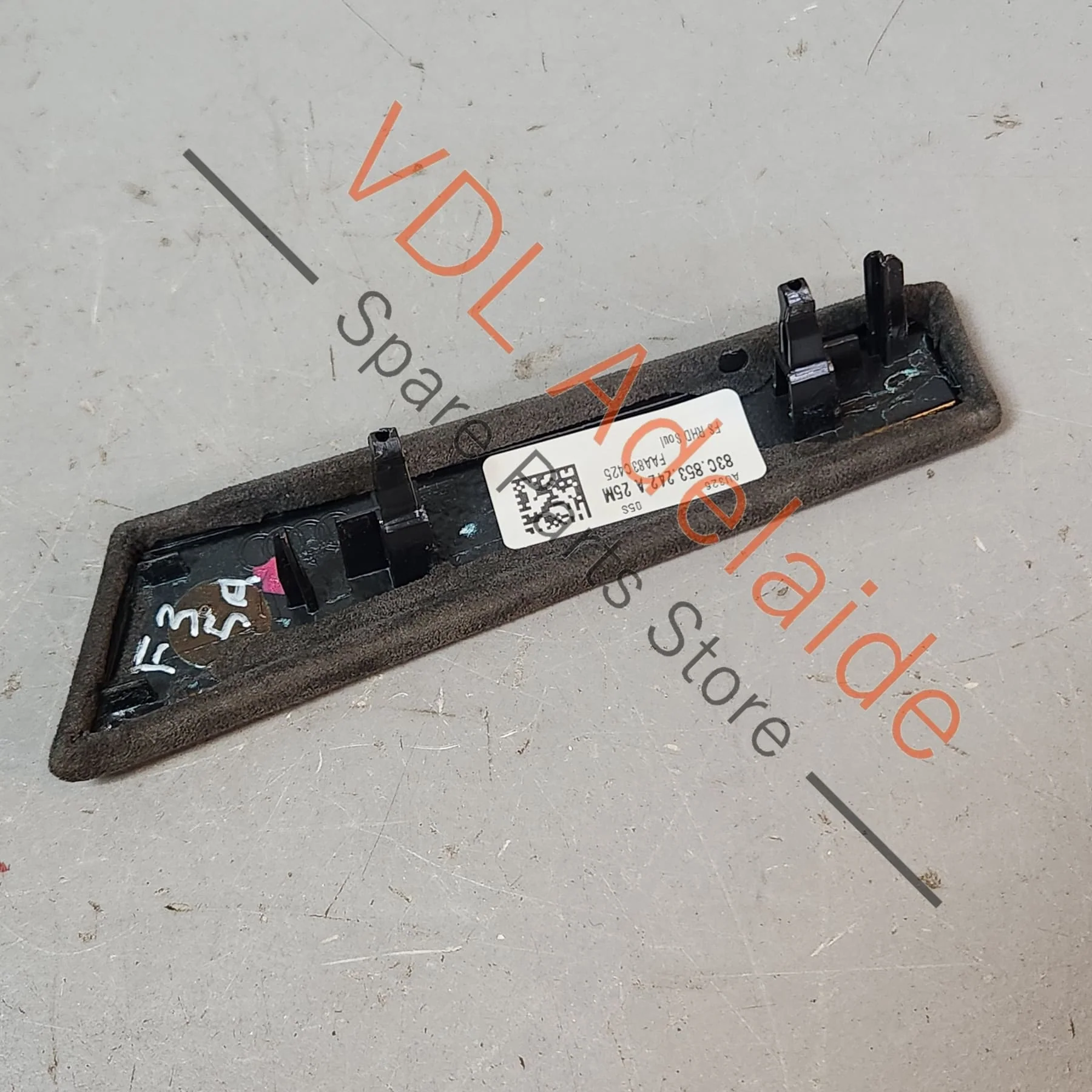 Audi RSQ3 F3 Drivers Side Alcantera Dashboard Insert Trim Suits RHD models 83C853242A 25M - Image 5