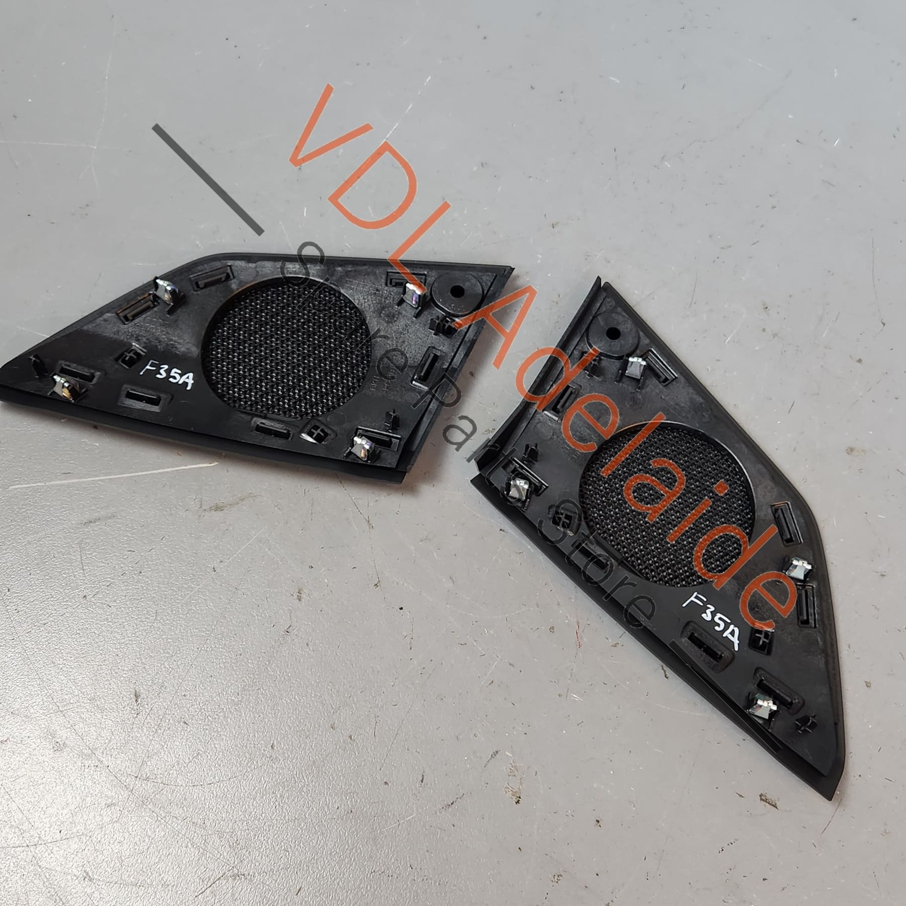 Audi Q3 RSQ3 F3 B&O Bang Olufsen Speaker Covers for Dashboard 83A857227 83A857228 - Image 7