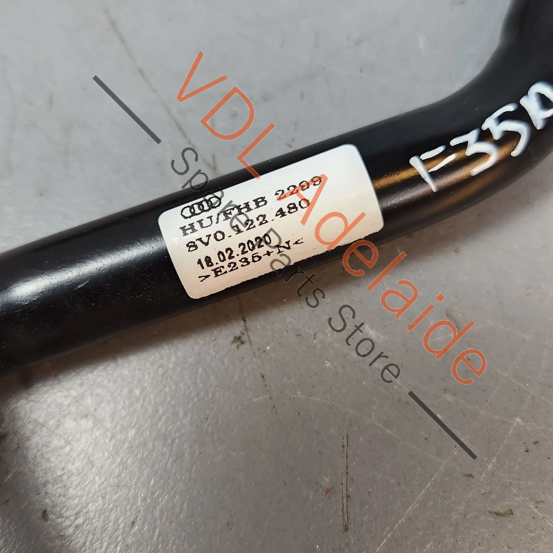Audi RS3 RSQ3 F3 Coolant Pipe 8V0122480 - Image 5