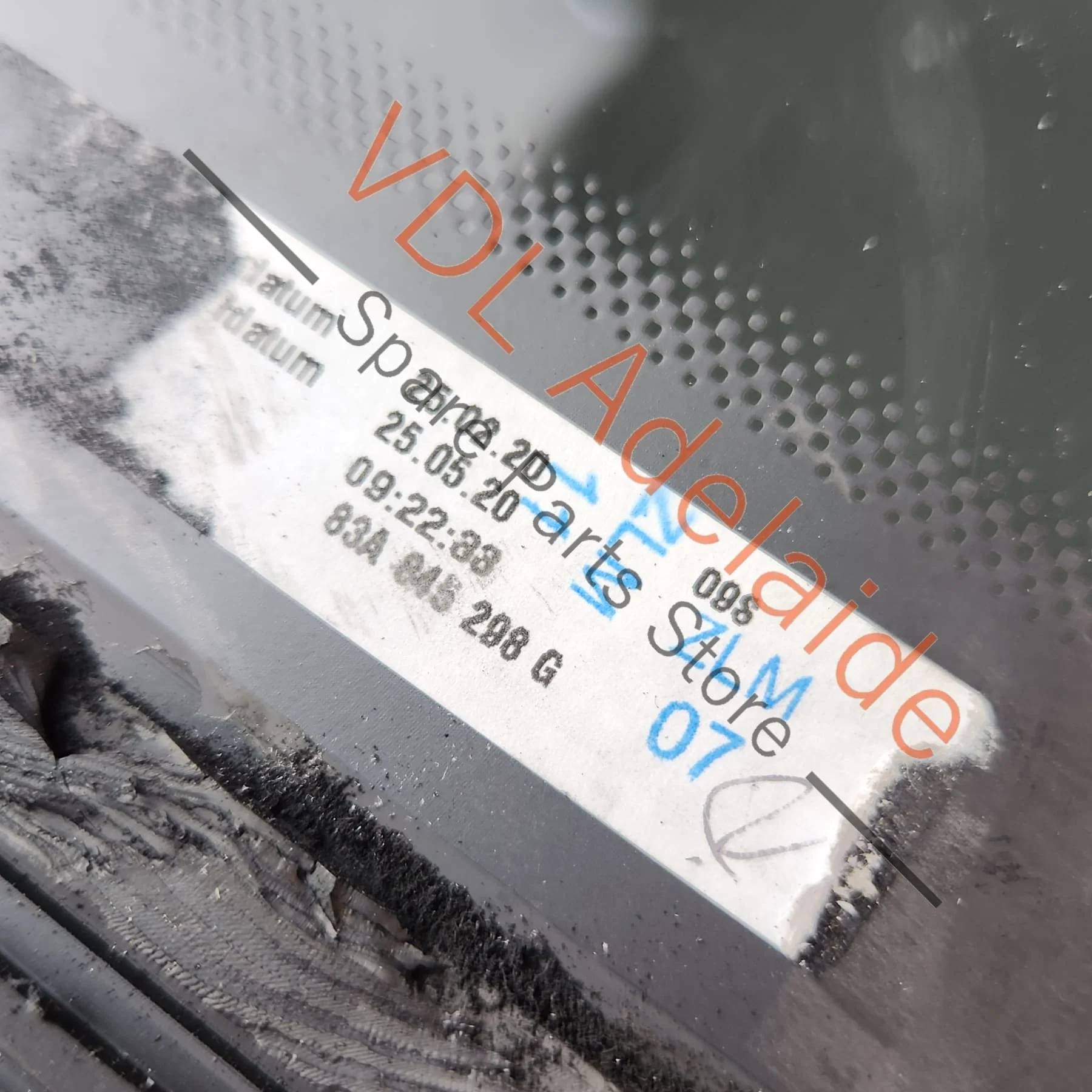 Audi Q3 RSQ3 F3 Dark Tinted Rear Right Quarter Window Glass 83A845298G NVB / 83A845298L NVB - Image 6
