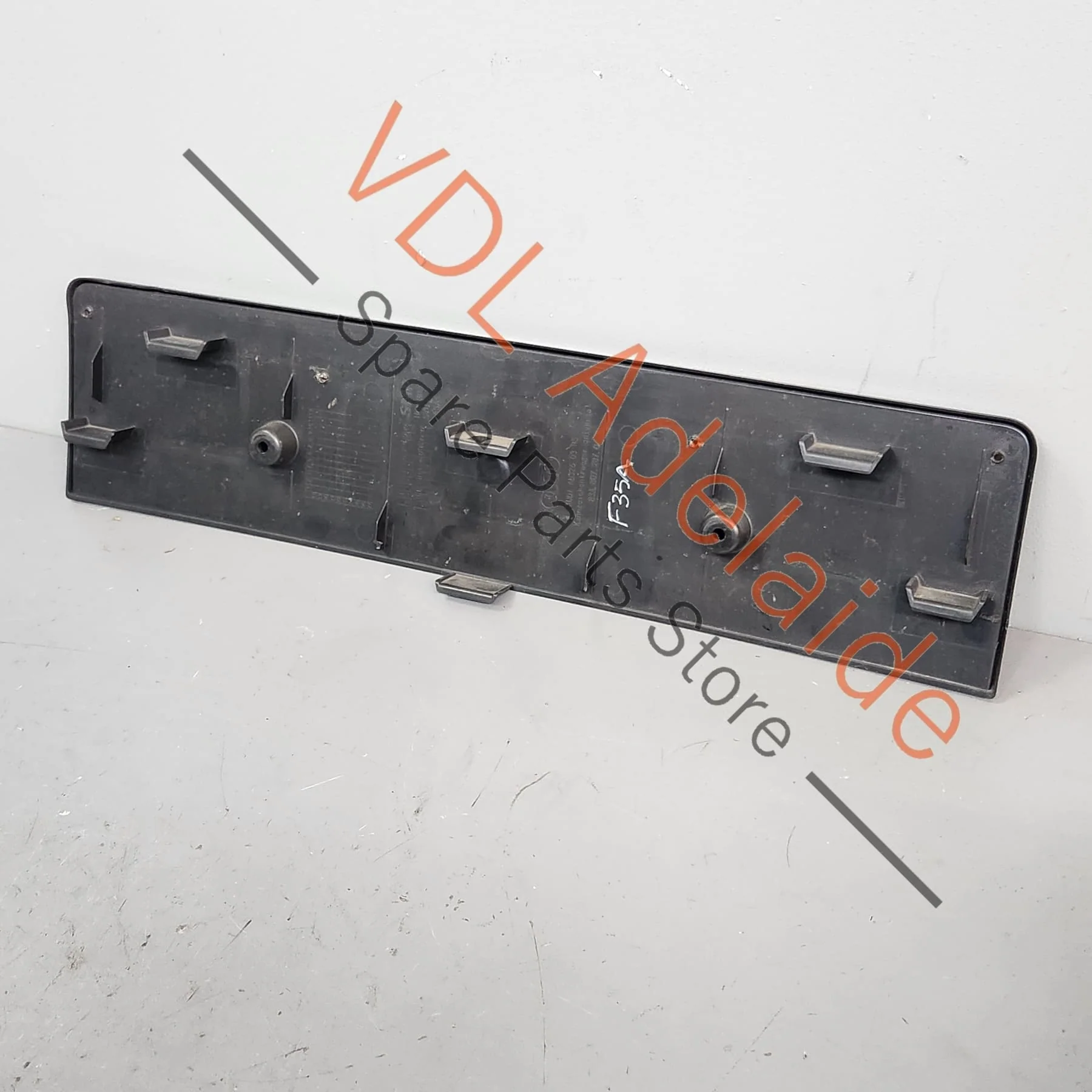 Audi RSQ3 Front Bumper Number Lincence Plate Holder Bracket Trim 83A807287C - Image 3