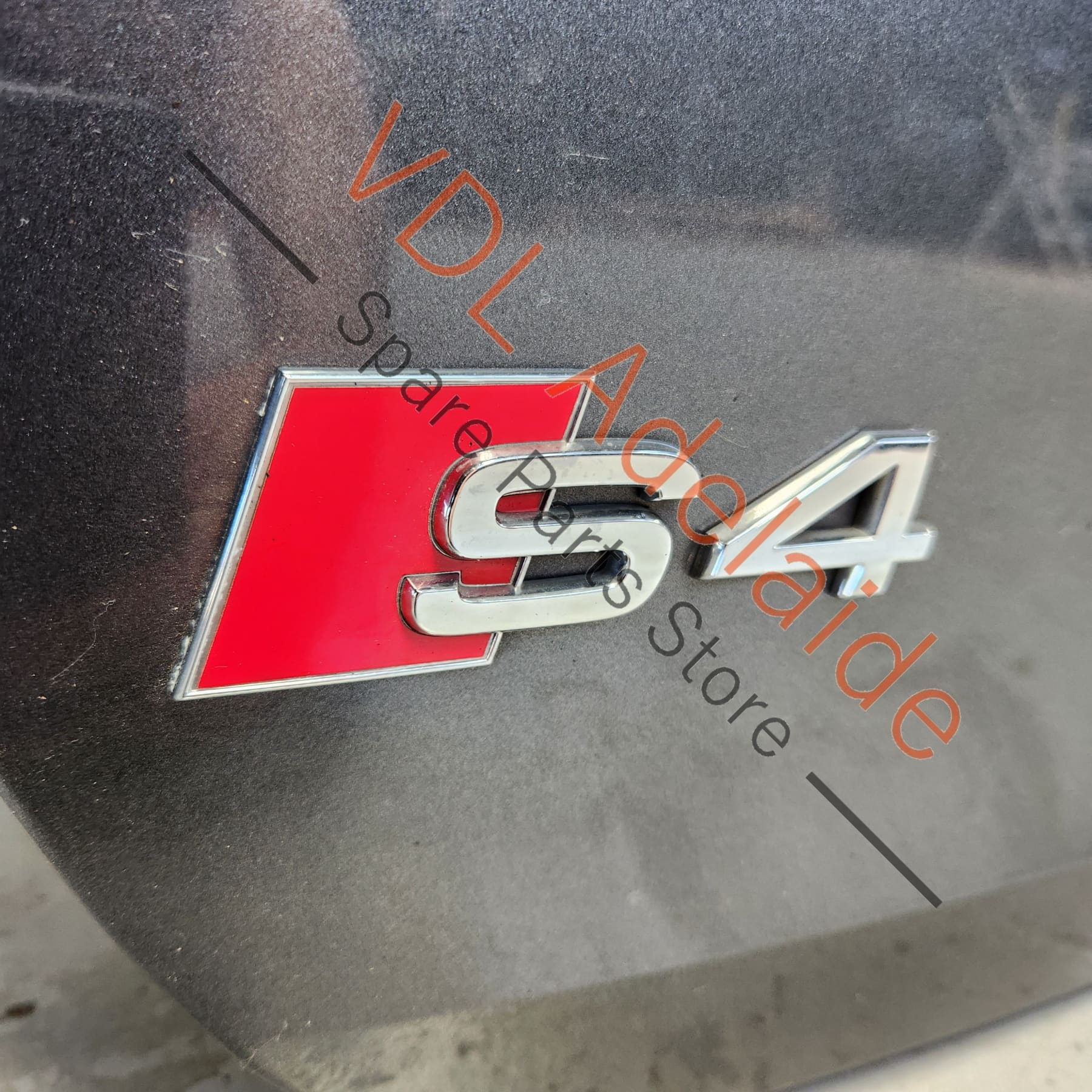 Audi S4 B9 Boot Hatch Trunk Panel 6Y6Y Daytona Gray Pearl 8W9827025B 8W9827025D - Image 5