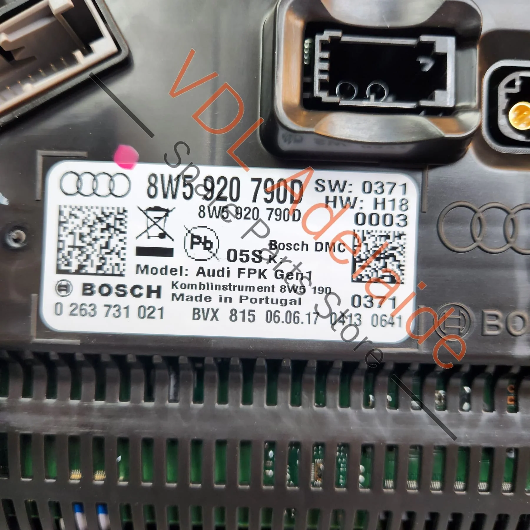 Audi S4 B9 Virtual Cockpit Dash Dashboard Display km/h 8W5920790D - Image 9