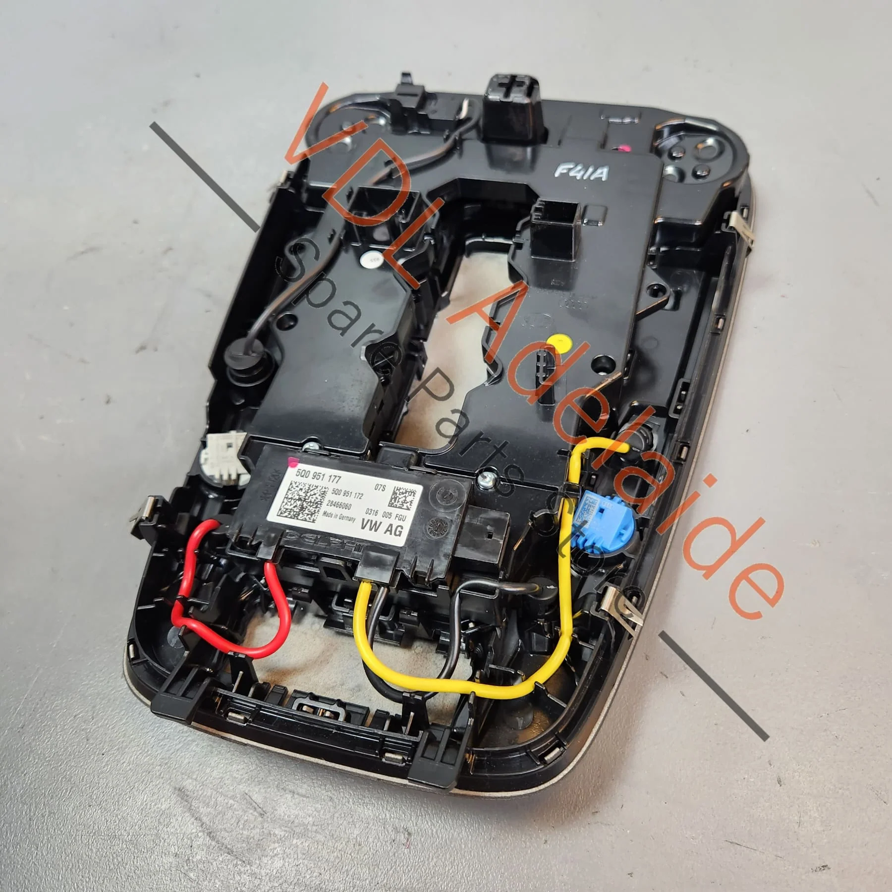 Audi A4 S4 RS4 B9 Interior Reading Light Switch Trim 8W0947135BQ - Image 2