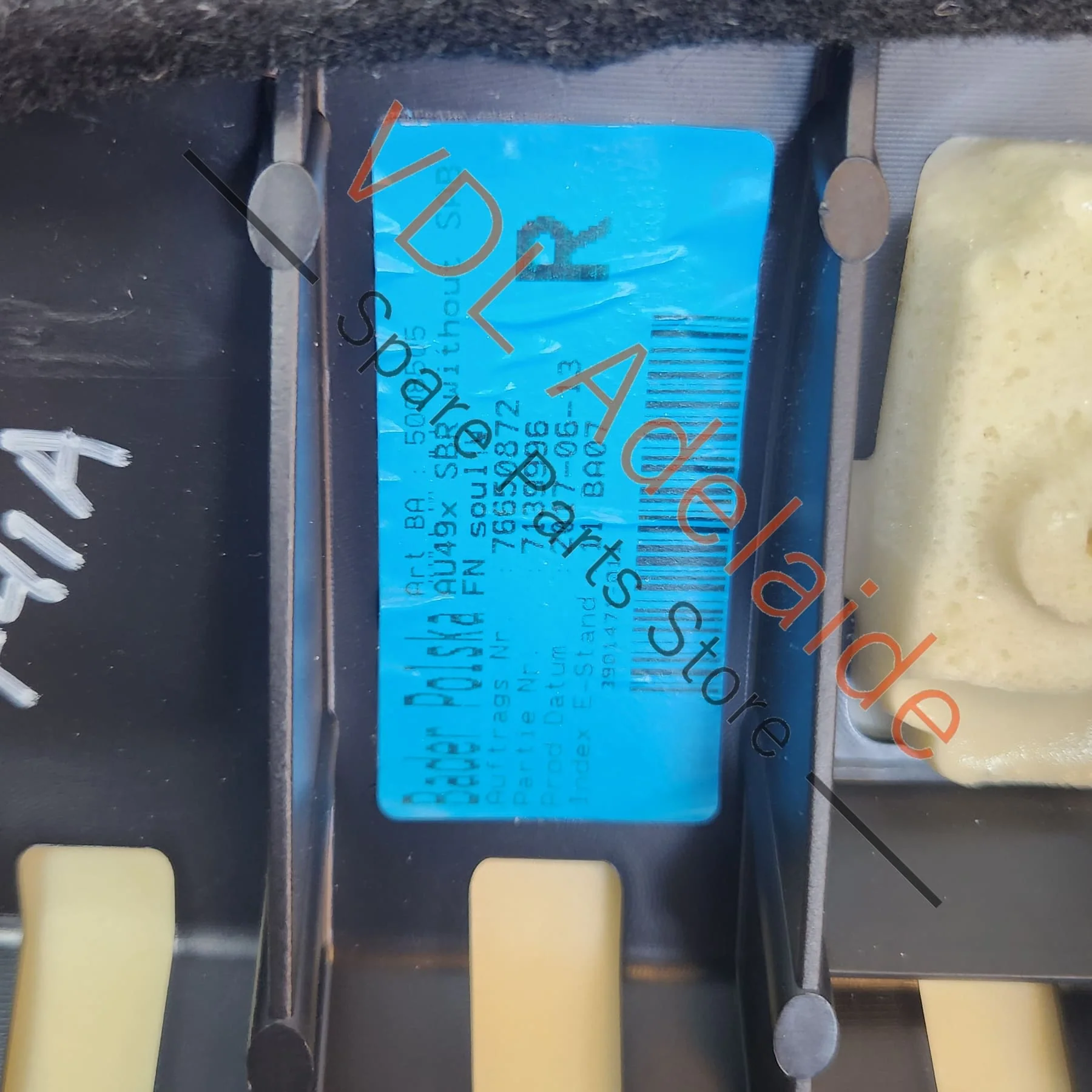 Audi A4 S4 B9 Right Side Rear Seat Leather Side Bolster Trim 8W0885704 25D 8W0885704AK 25D - Image 8