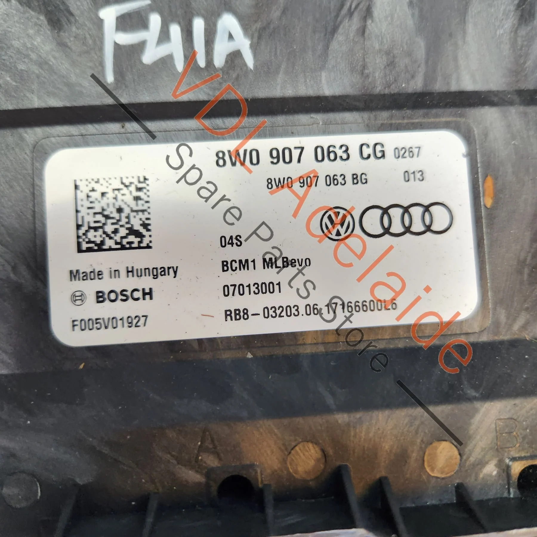 Audi A4 S4 B9 A5 F5 Q5 Q7 Front Body Control Module 8W0907063CH - Image 2