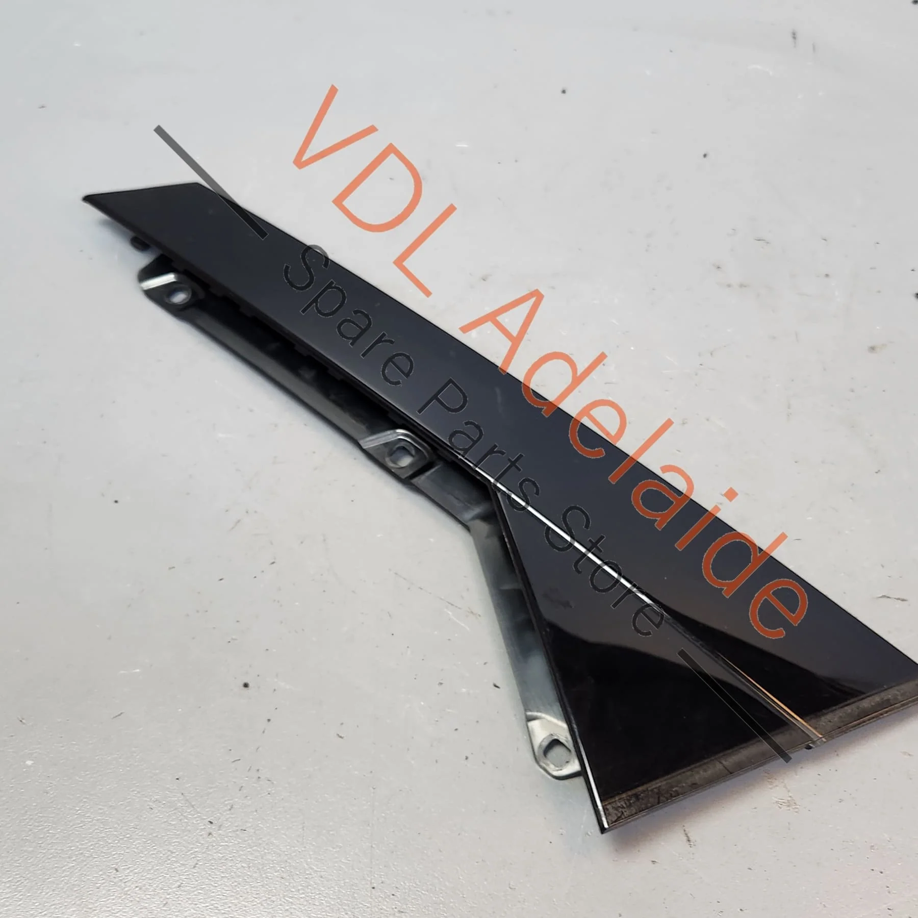 Audi A4 S4 B9 Rear Left Door C Pillar Exterior Gloss Black Molding Trim 8W9839903A 5FQ - Image 5