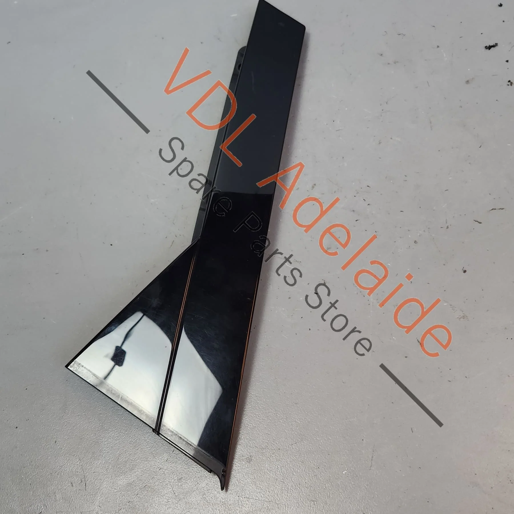 Audi A4 S4 B9 Rear Left Door C Pillar Exterior Gloss Black Molding Trim 8W9839903A 5FQ - Image 8