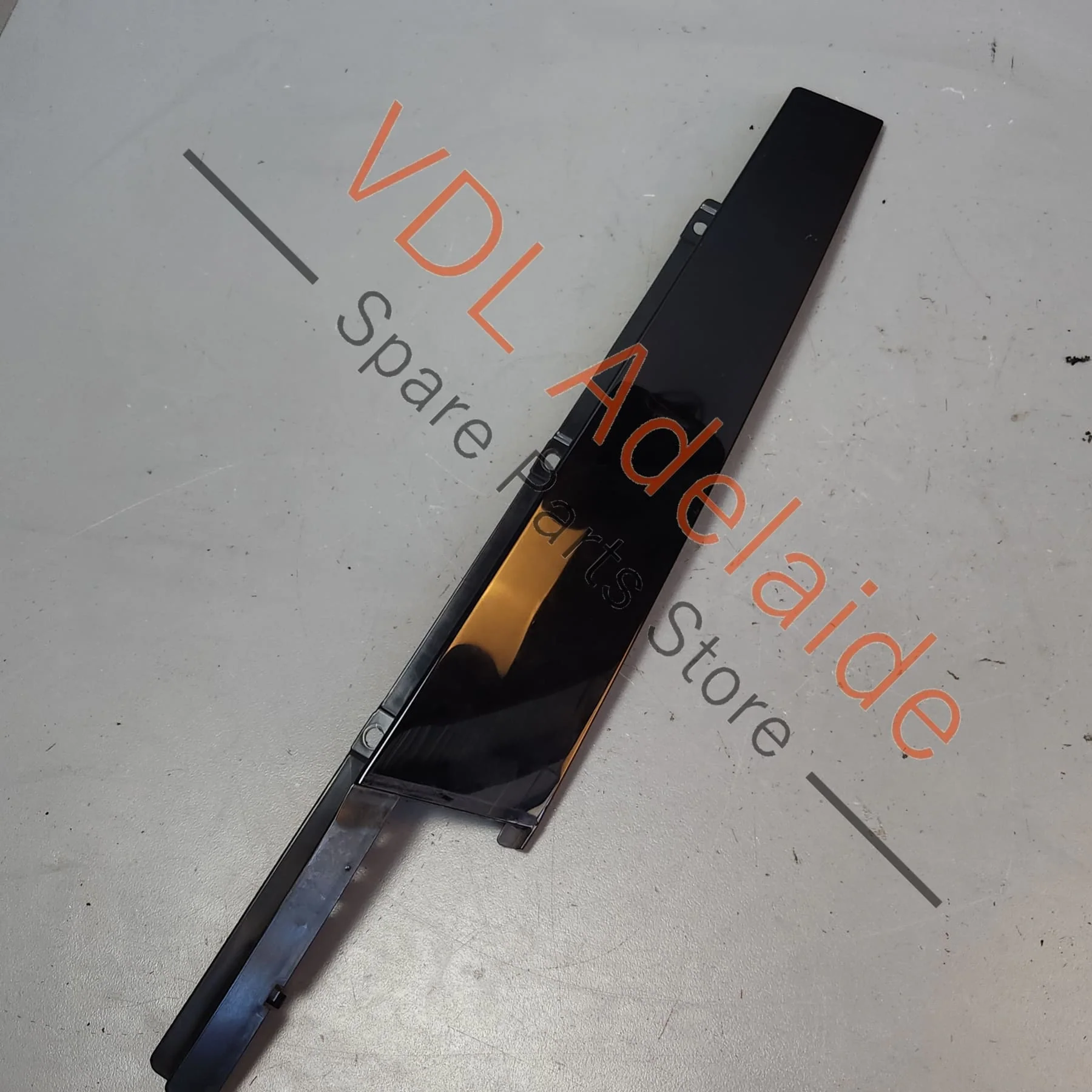 Audi A4 S4 B9 Front Left Door B Pillar Exterior Gloss Black Molding Trim 8W0839901A 5FQ - Image 5