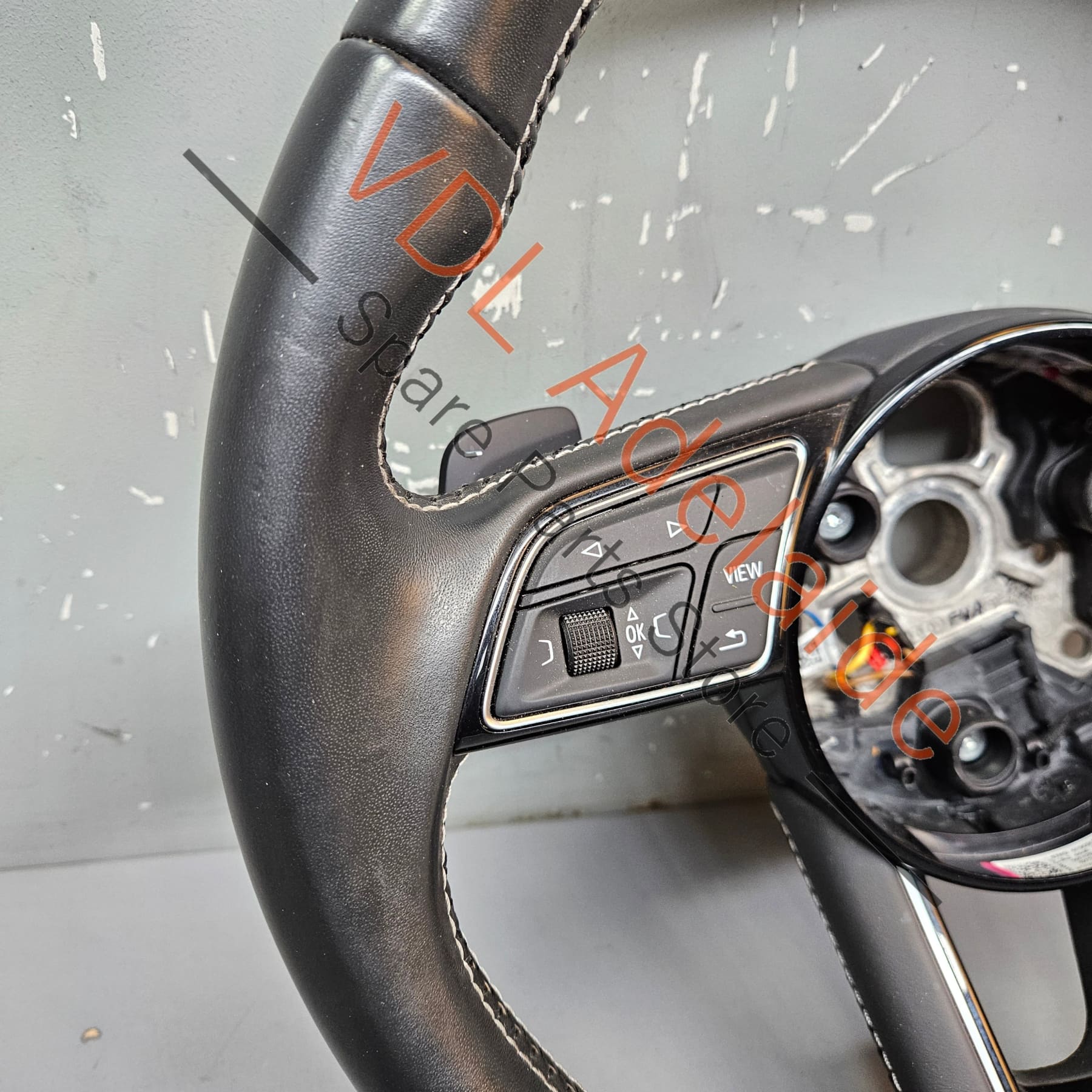 Audi A4 S4 B9 S-Line Heated Steering Wheel 8W0419091DC JAJ - Image 5