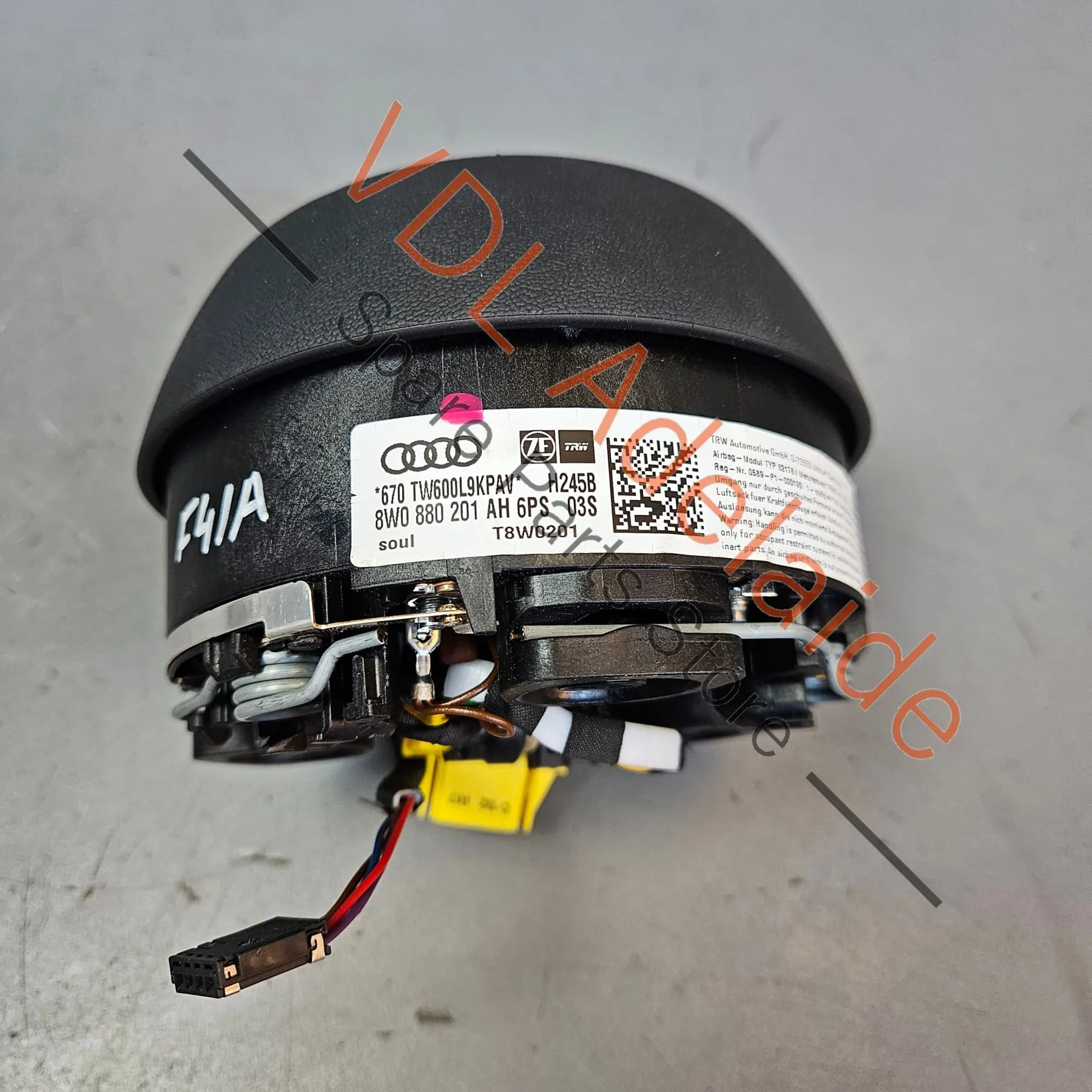 Audi A4 S4 RS4 B9 Drivers Side Steering Wheel Airbag 8W0880201AH 8W0880201BB 6PS - Image 2