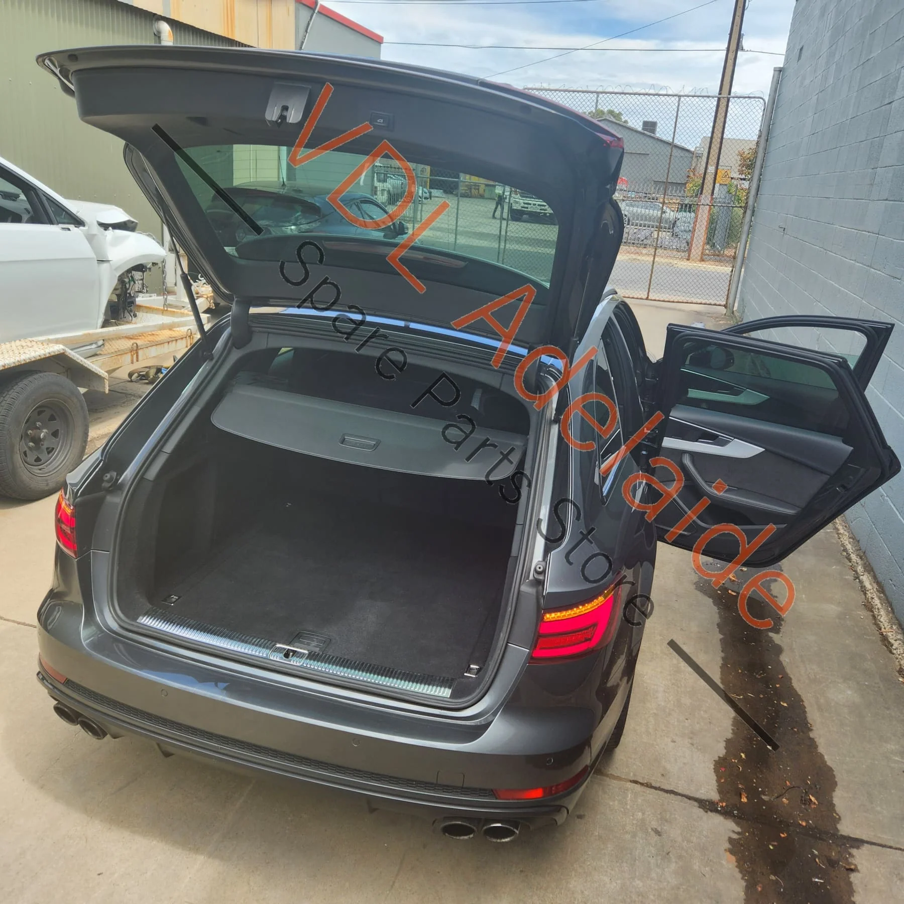 Audi A4 S4 RS4 B9 Wagon Avant Rear Cargo Net for Boot Trunk Luggage Compartment 8W9861691A 6PS - Image 11