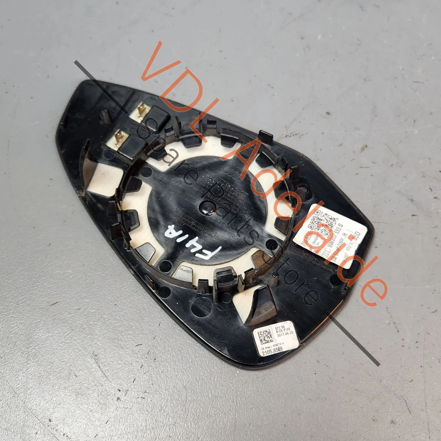 Audi A4 S4 RS4 B9 Left Exterior Mirror Glass 8W0857535D - Image 6