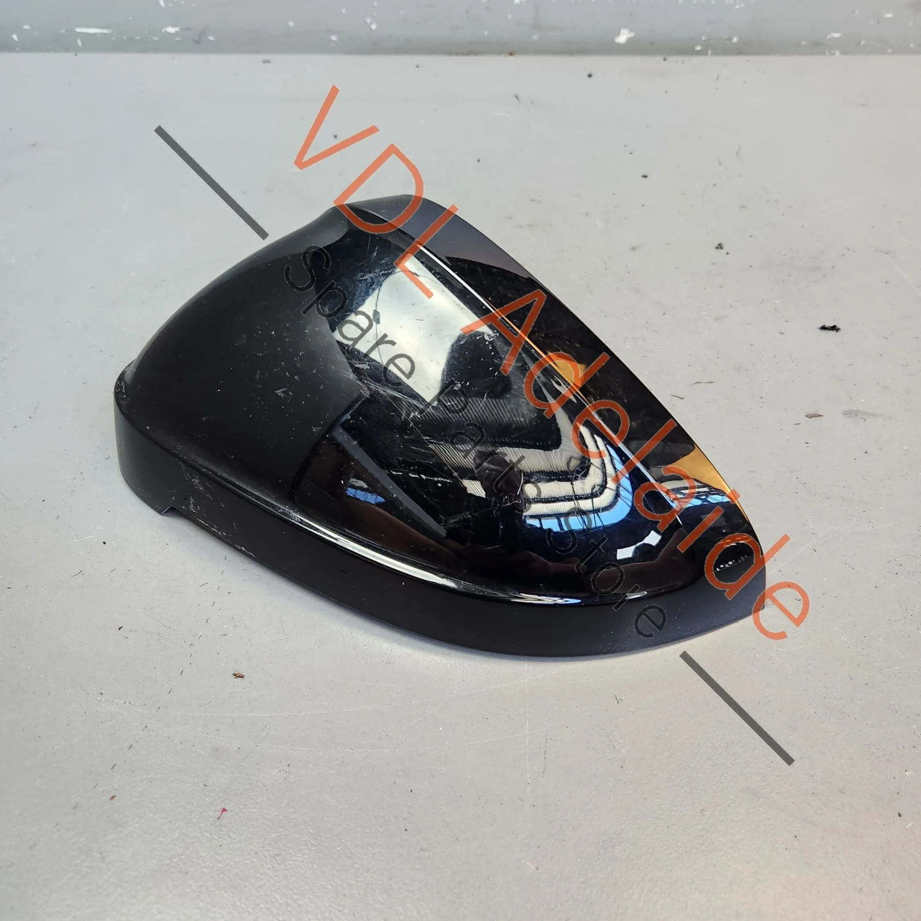 Audi A4 S4 RS4 B9 Left Exterior Mirror Cover Cap Gloss Black 8W0857527