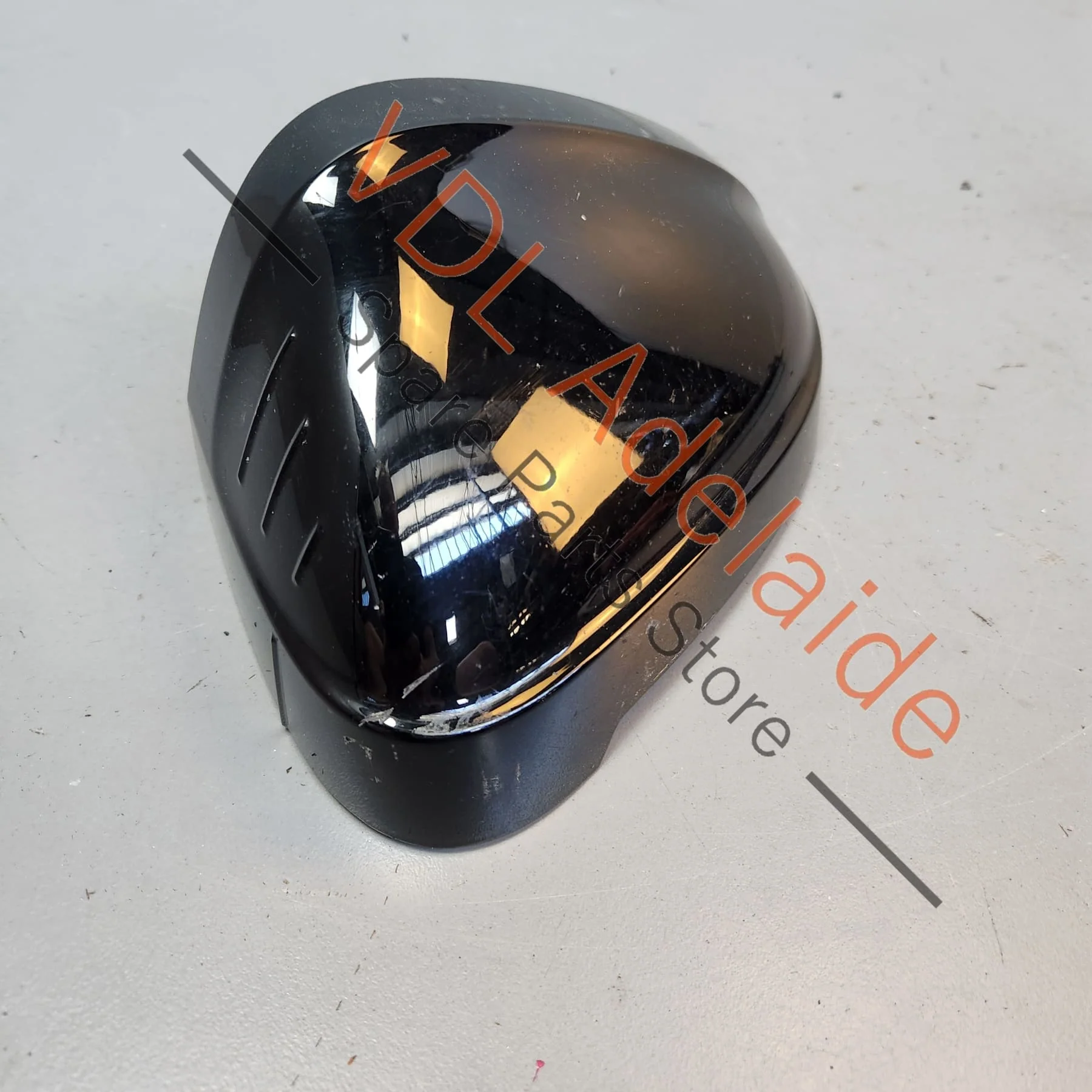 Audi A4 S4 RS4 B9 Left Exterior Mirror Cover Cap Gloss Black 8W0857527 - Image 5