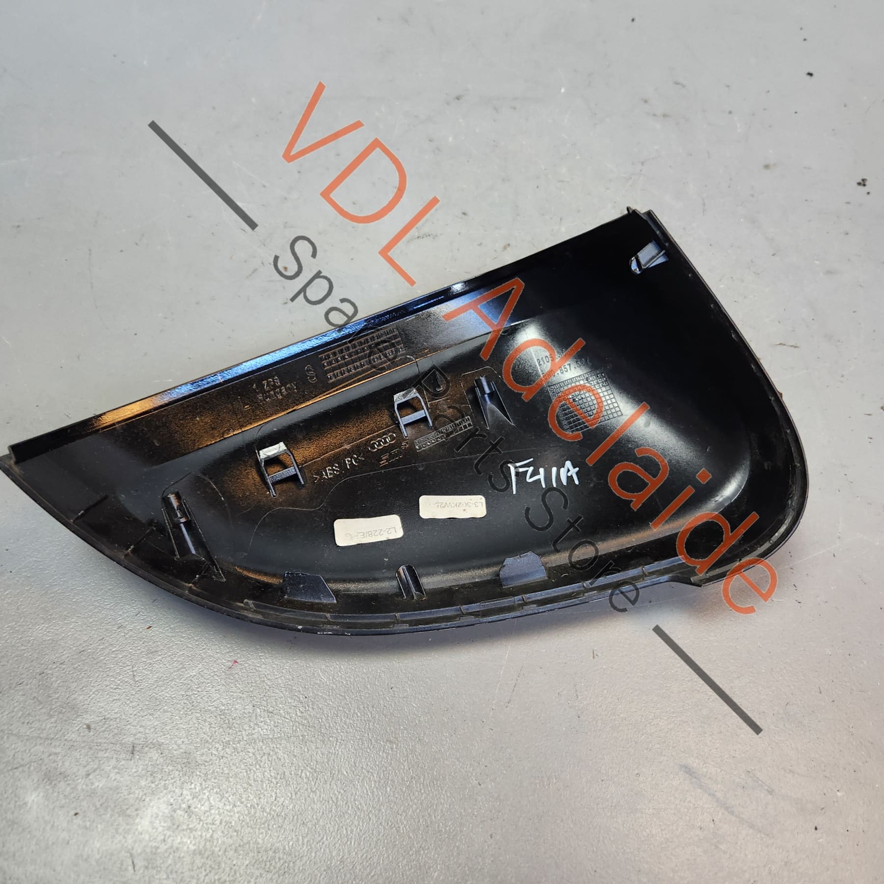Audi A4 S4 RS4 B9 Left Exterior Mirror Cover Cap Gloss Black 8W0857527 - Image 7